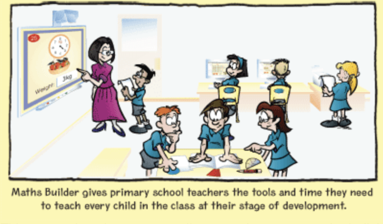 Maths Builder gives primary school teachers the tools and time they need to teach every child in the class at their stage of development.