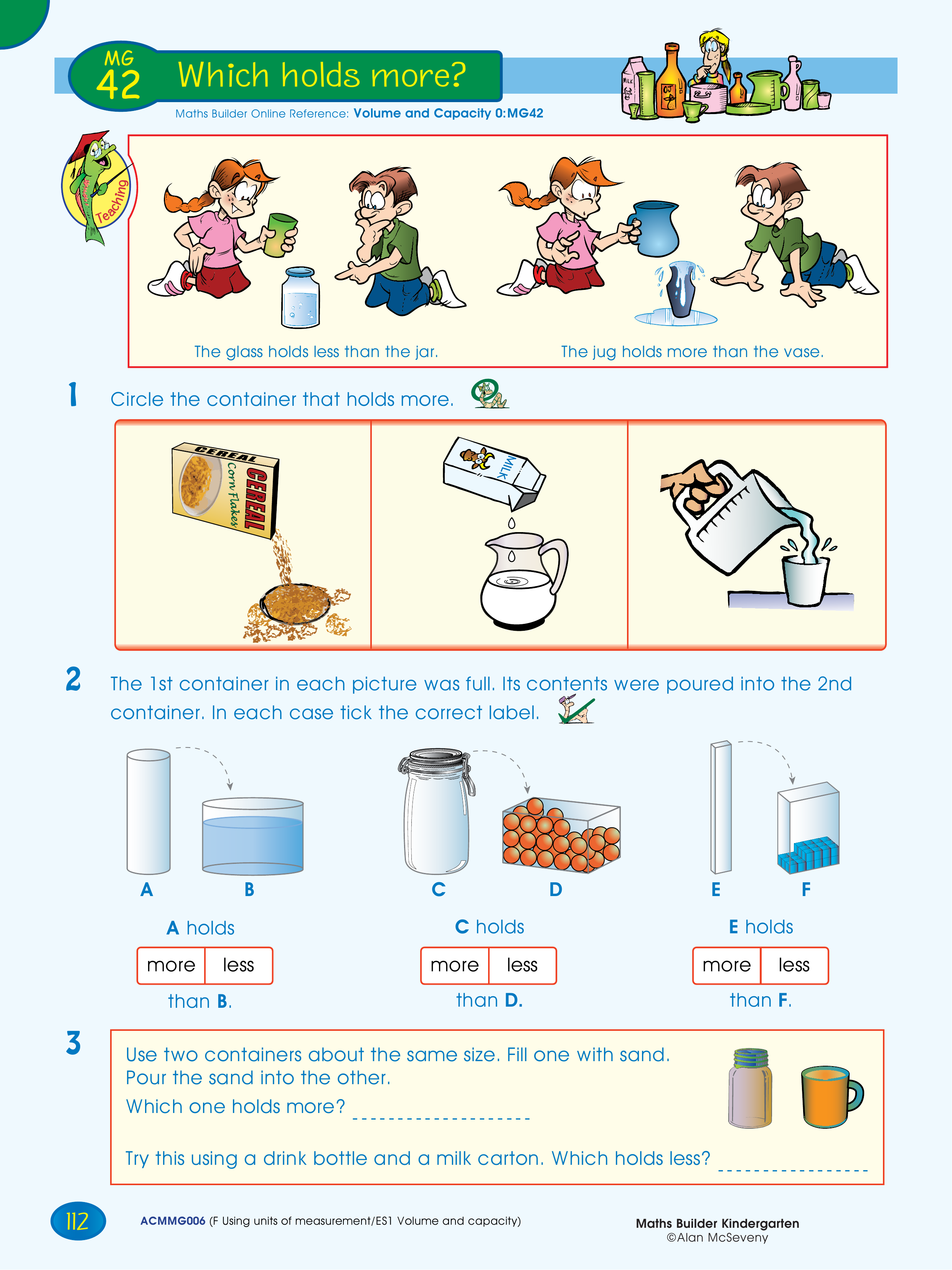 Which holds more? — worksheet preview