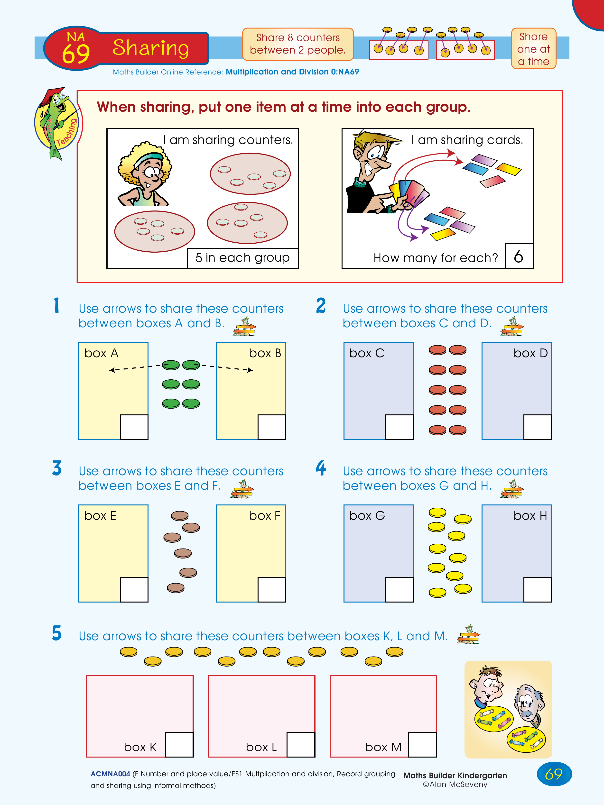 Sharing — worksheet preview