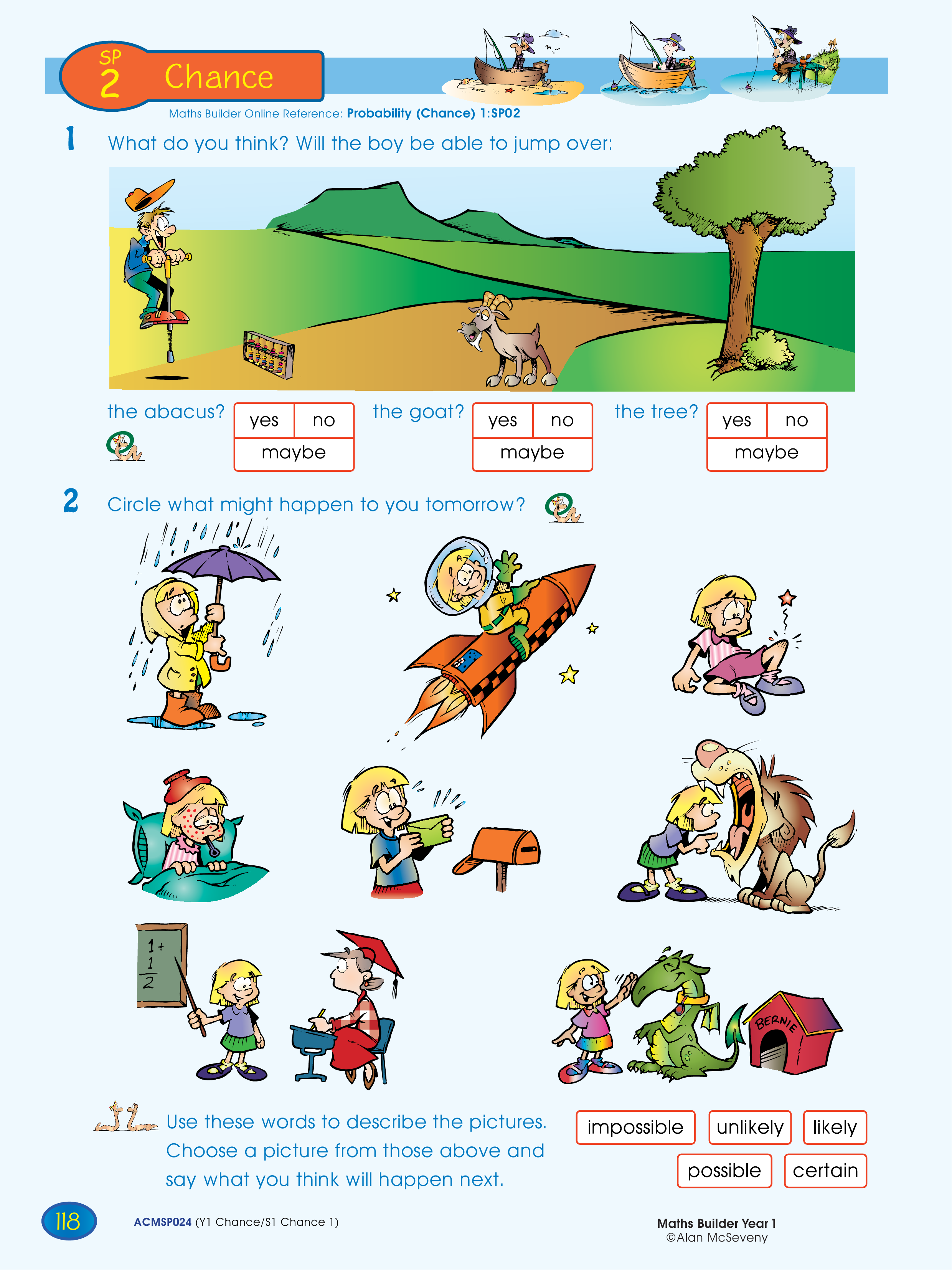 Chance — worksheet preview