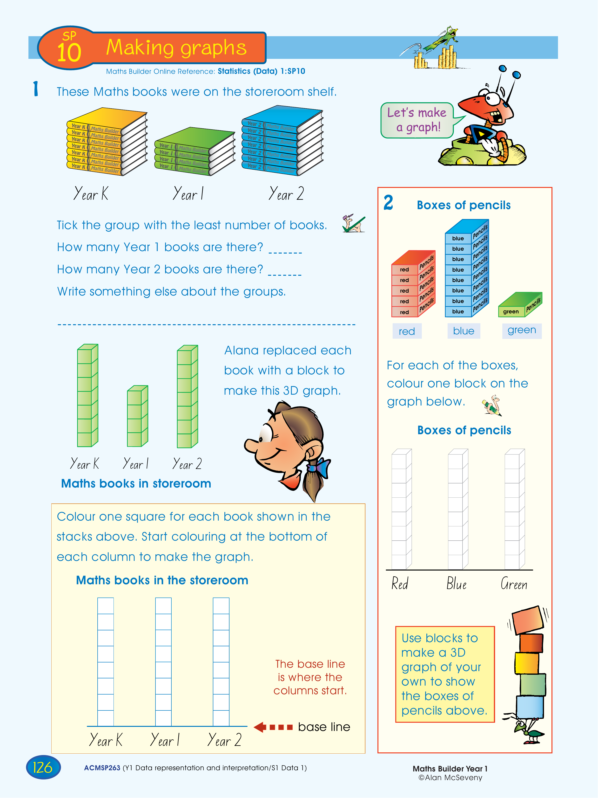 Making graphs — worksheet preview