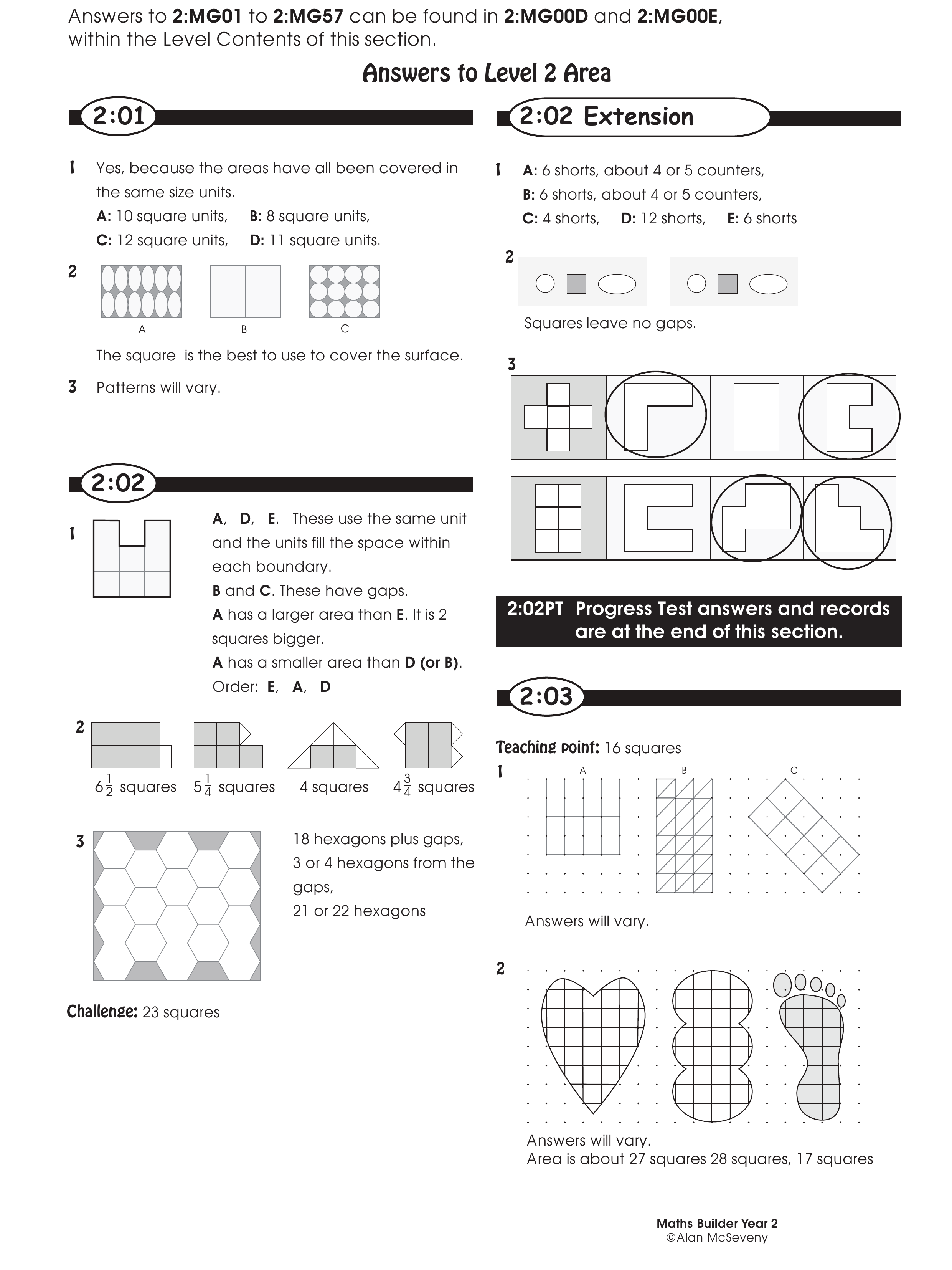Answers — worksheet preview