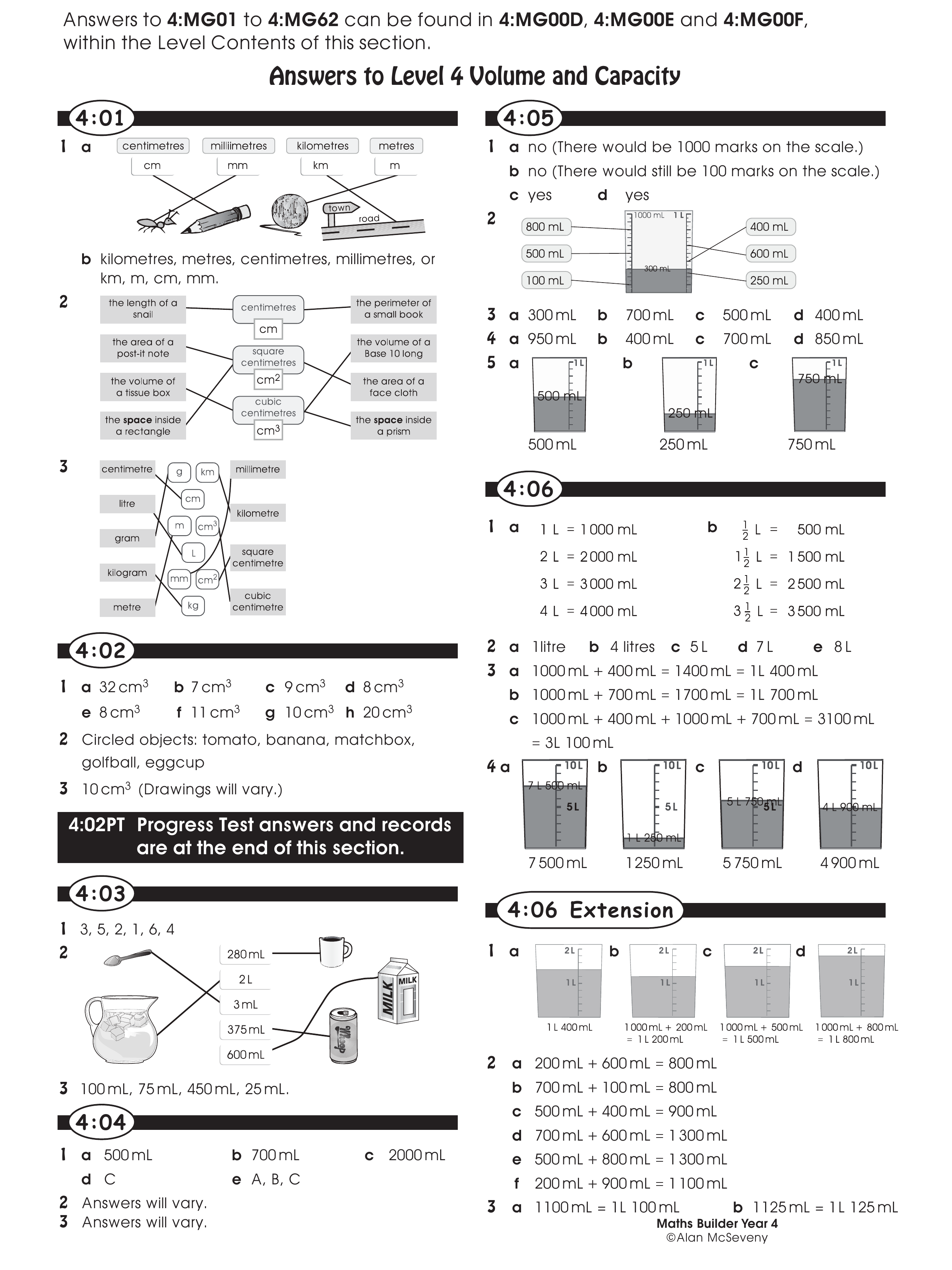 Answers — worksheet preview