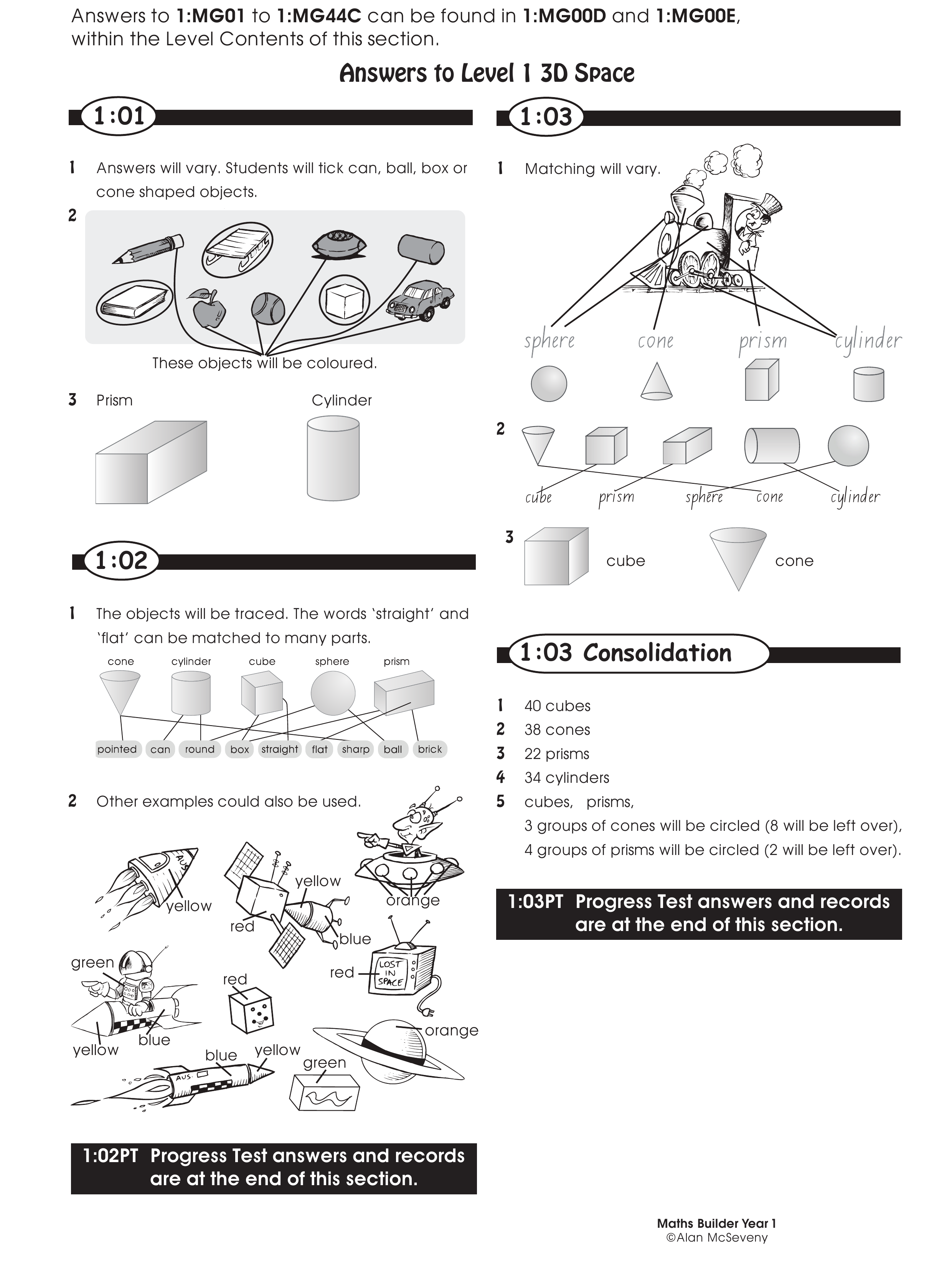 Answers — worksheet preview