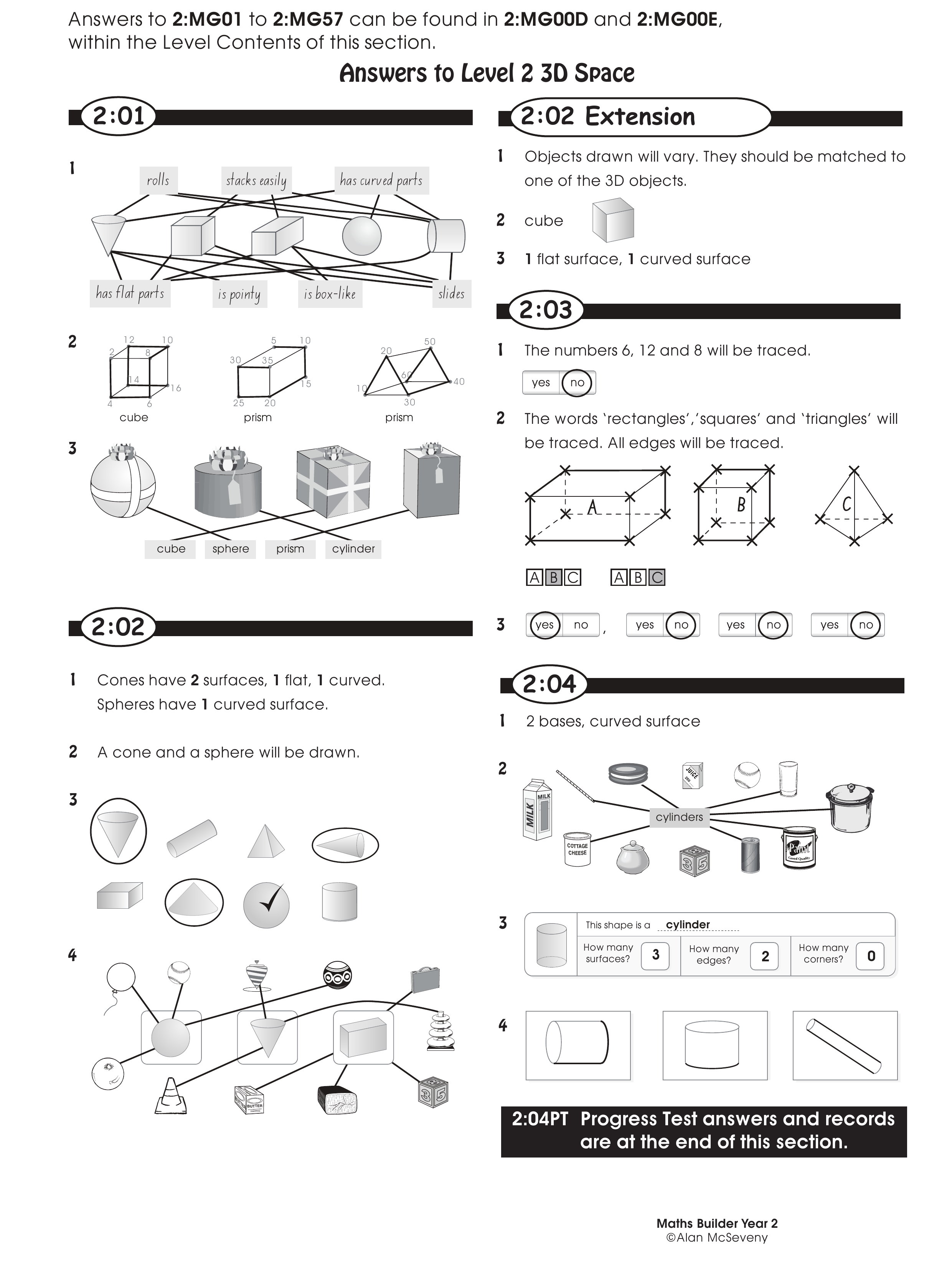 Answers — worksheet preview