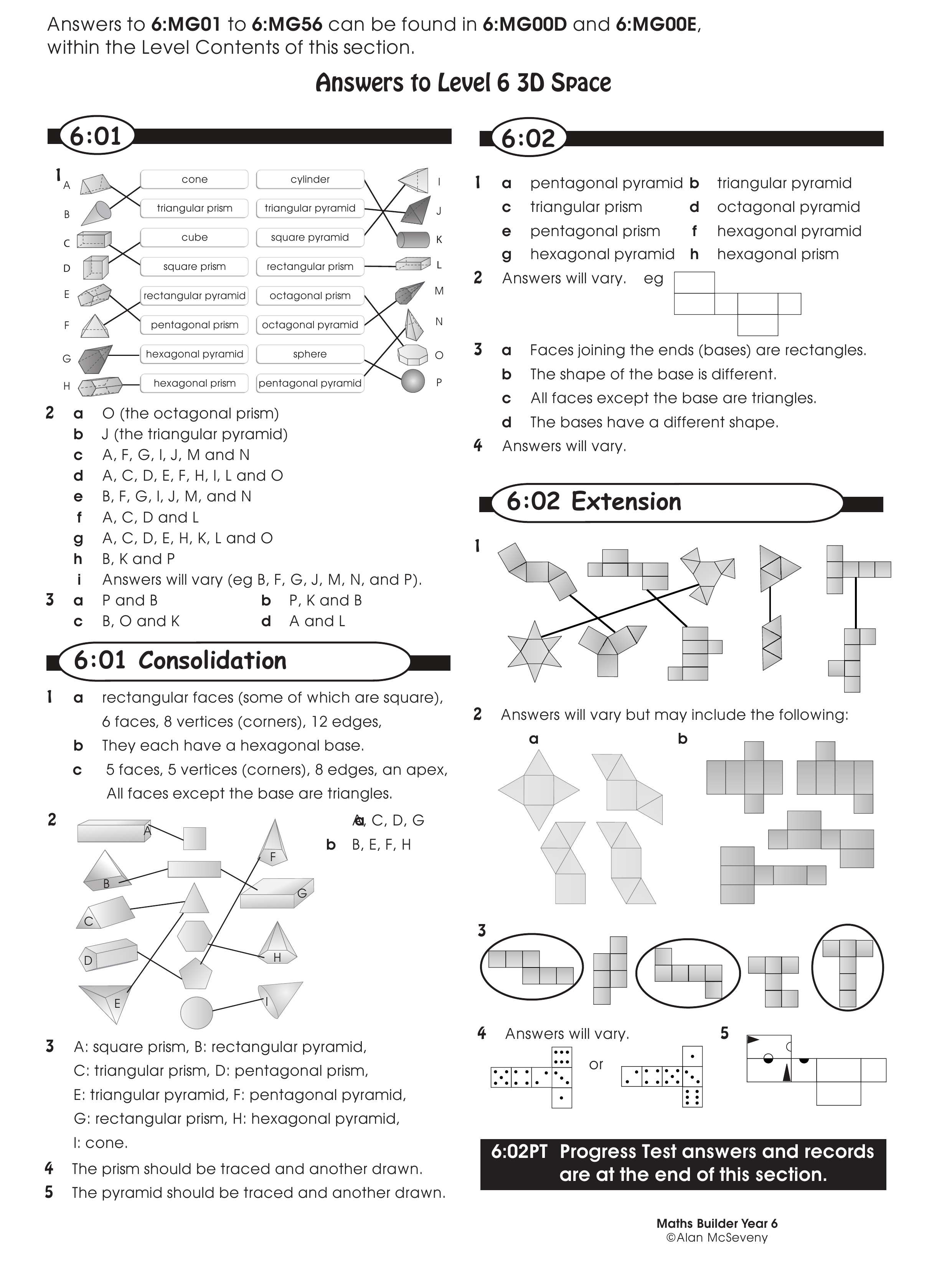 Answers — worksheet preview
