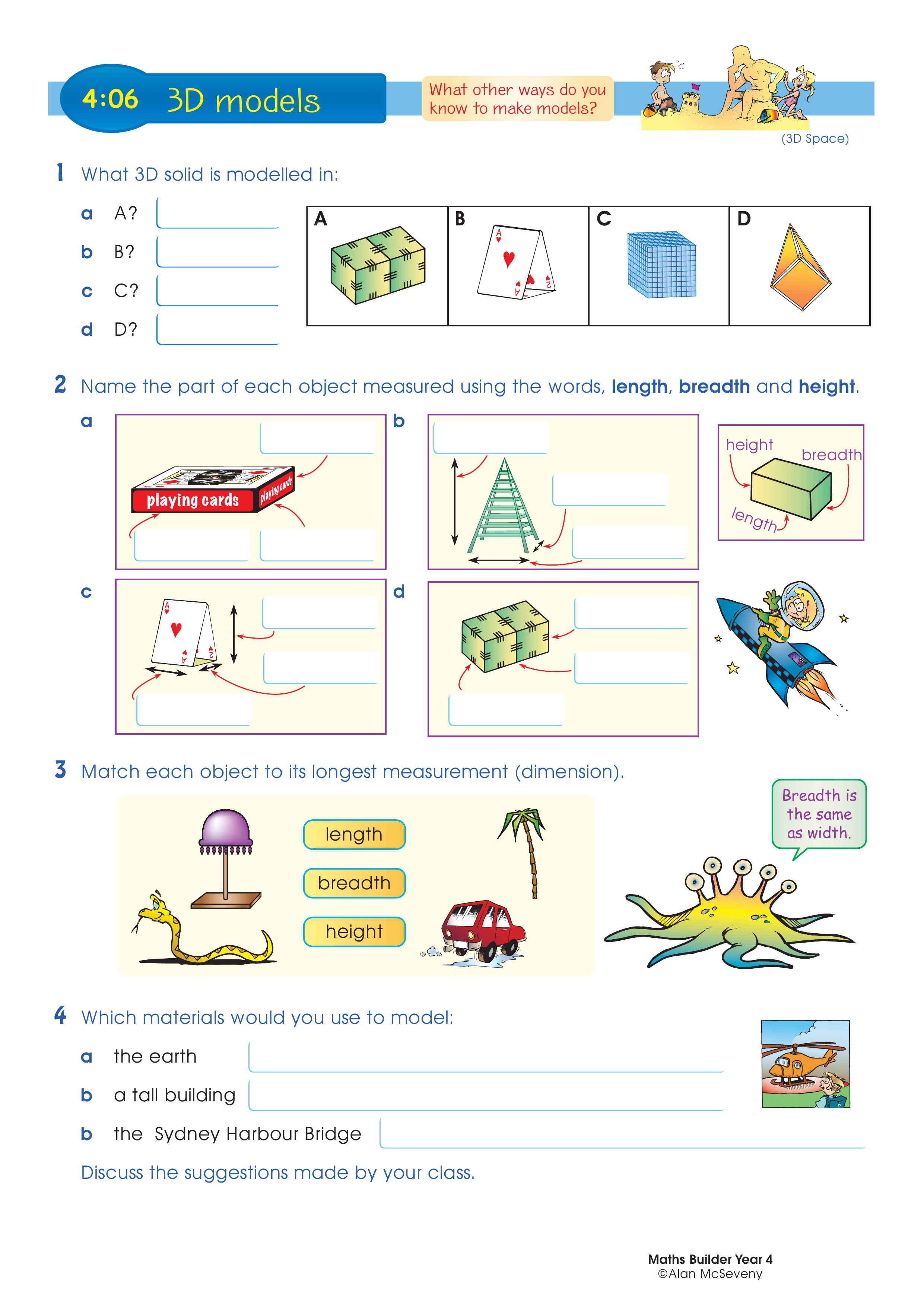3D models — worksheet preview