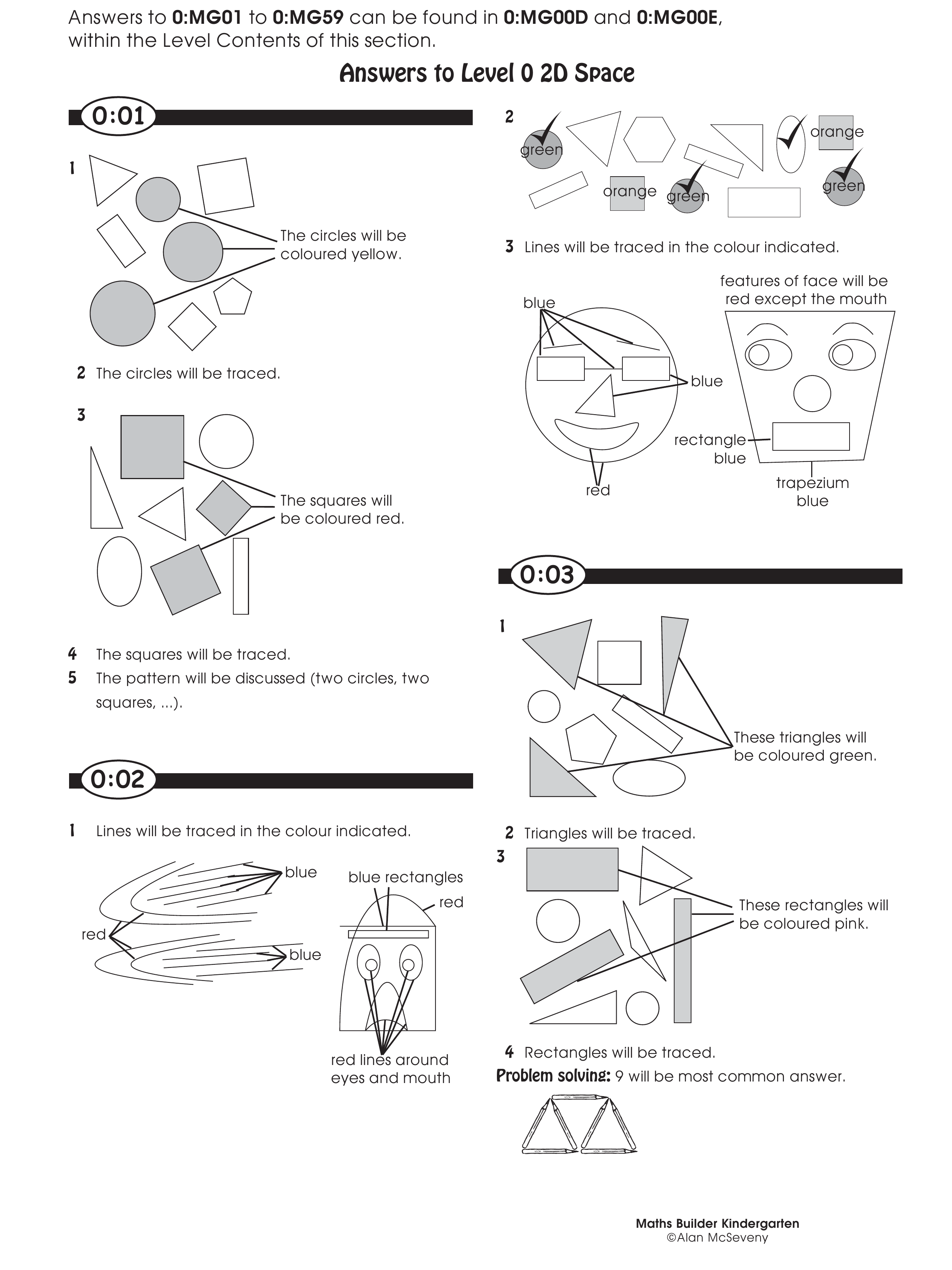 Answers — worksheet preview