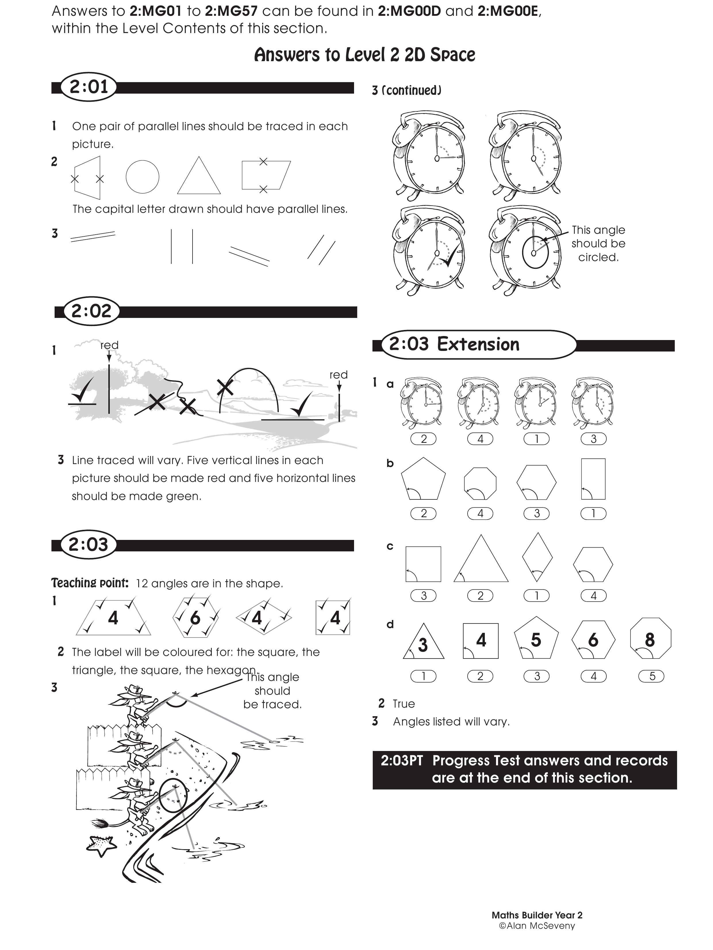 Answers — worksheet preview