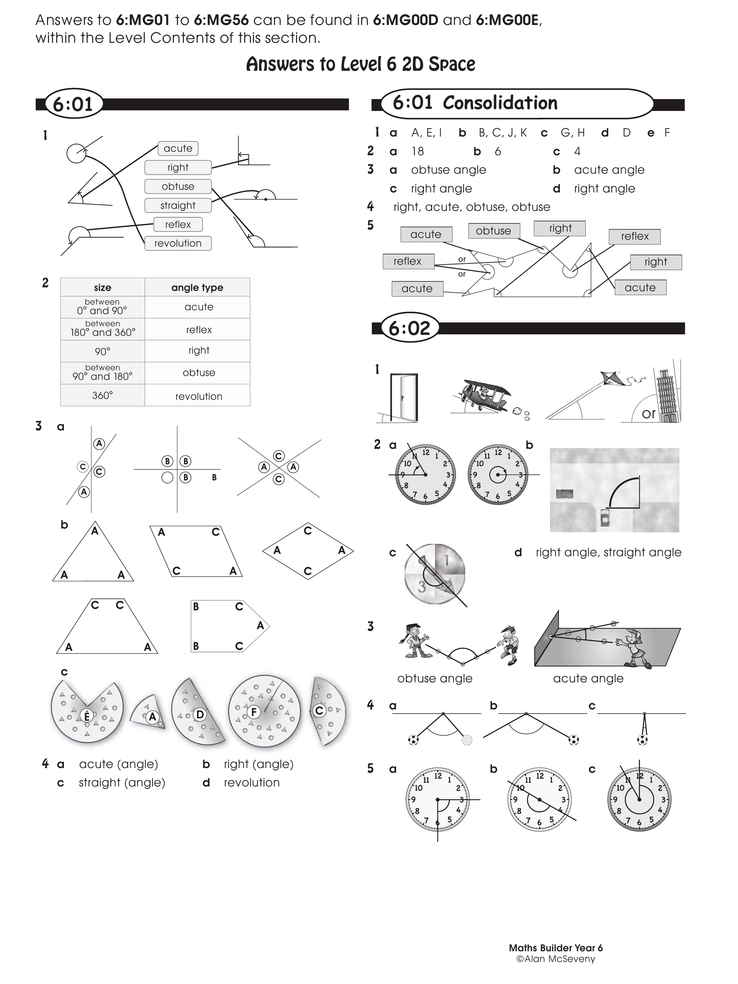 Answers — worksheet preview