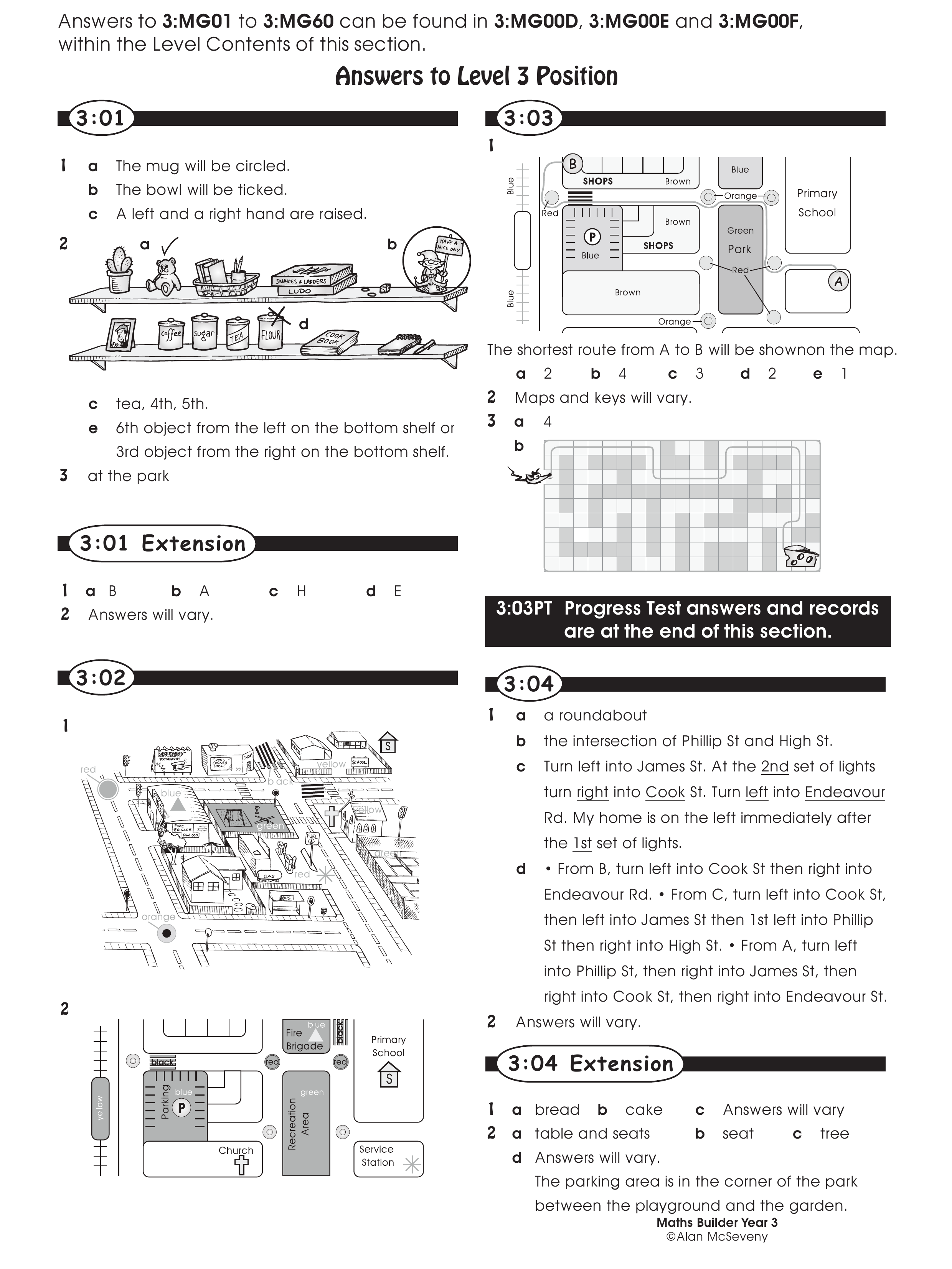 Answers — worksheet preview
