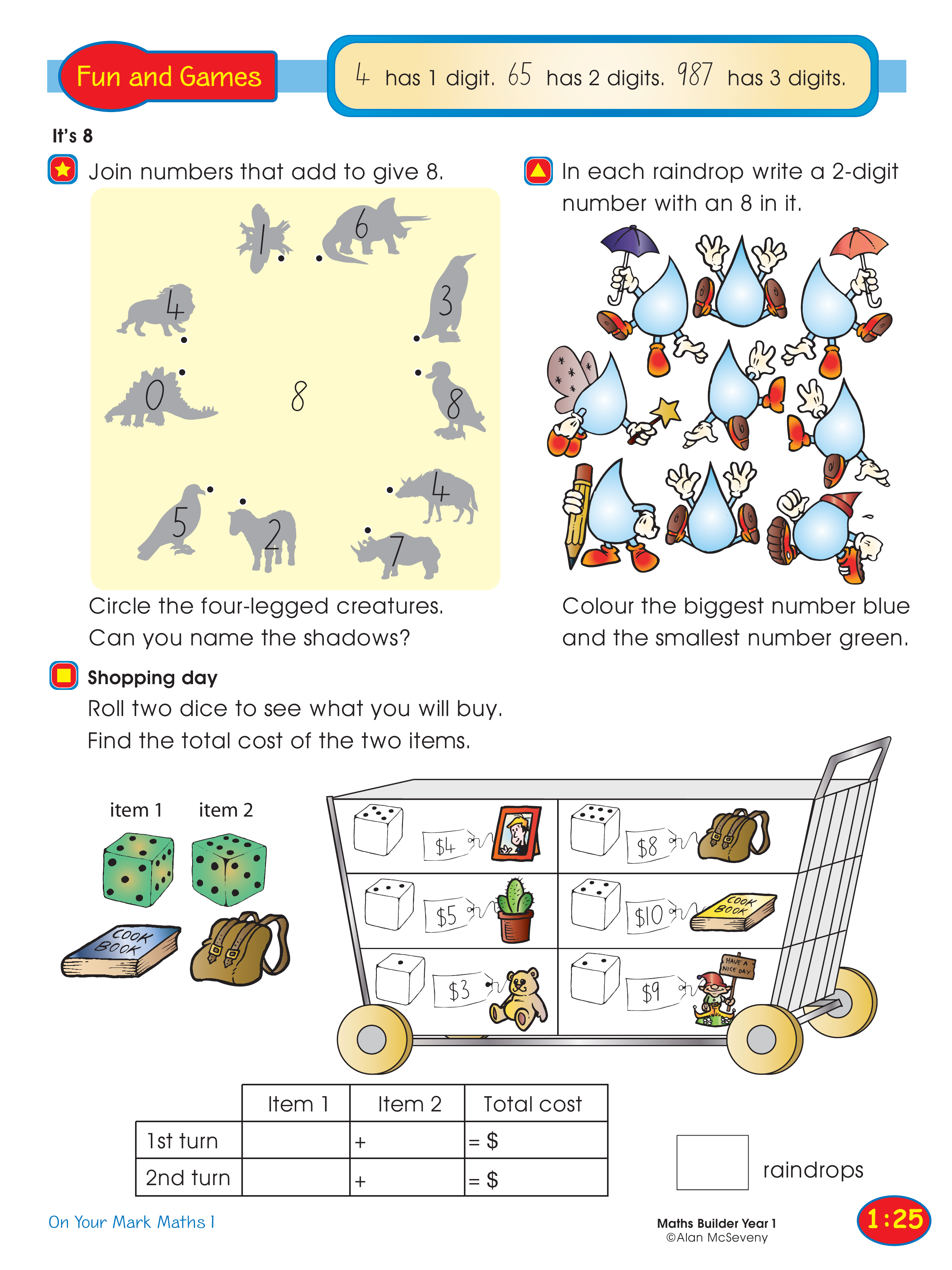 It's 8 — worksheet preview