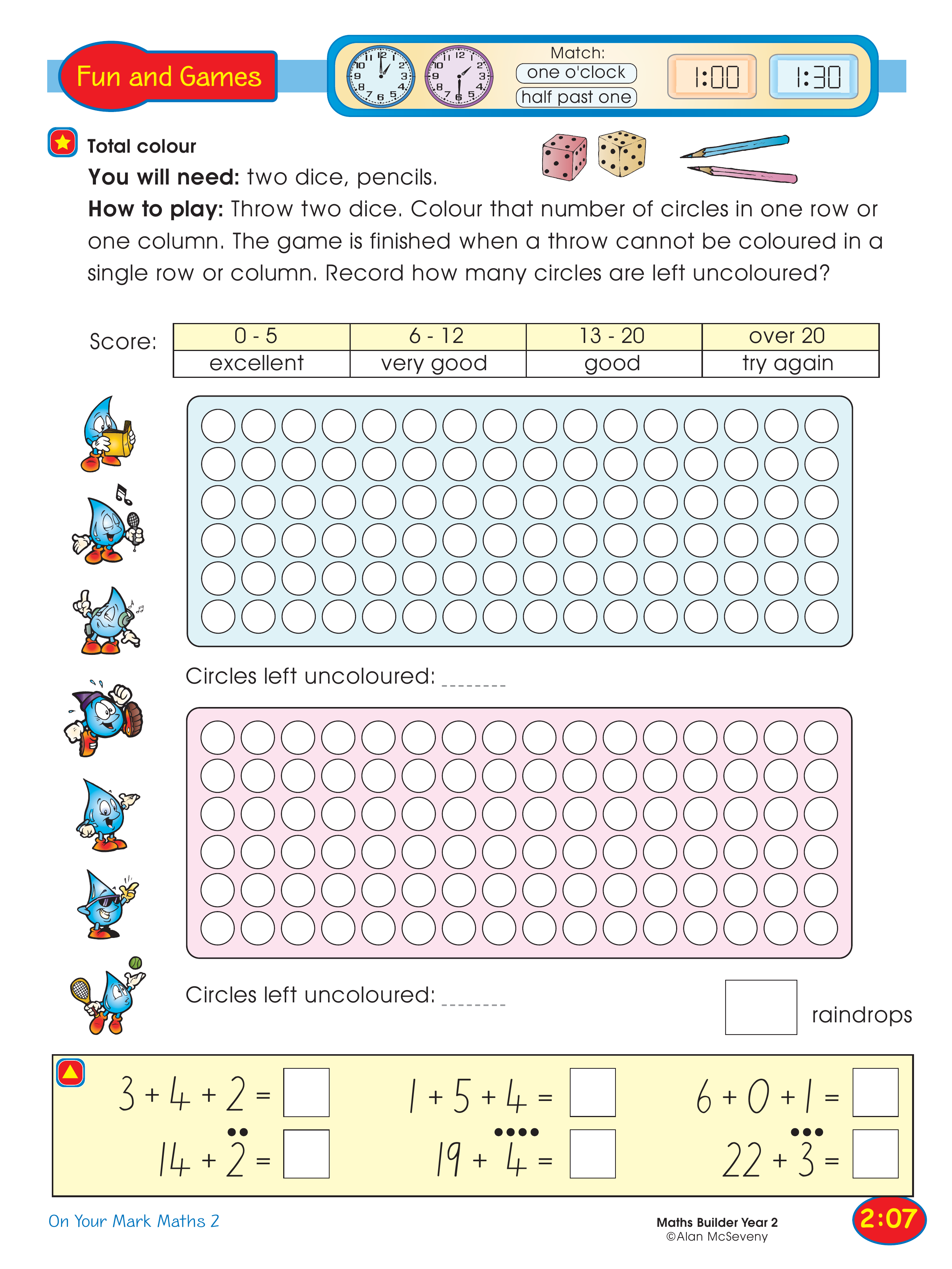 Total colour — worksheet preview