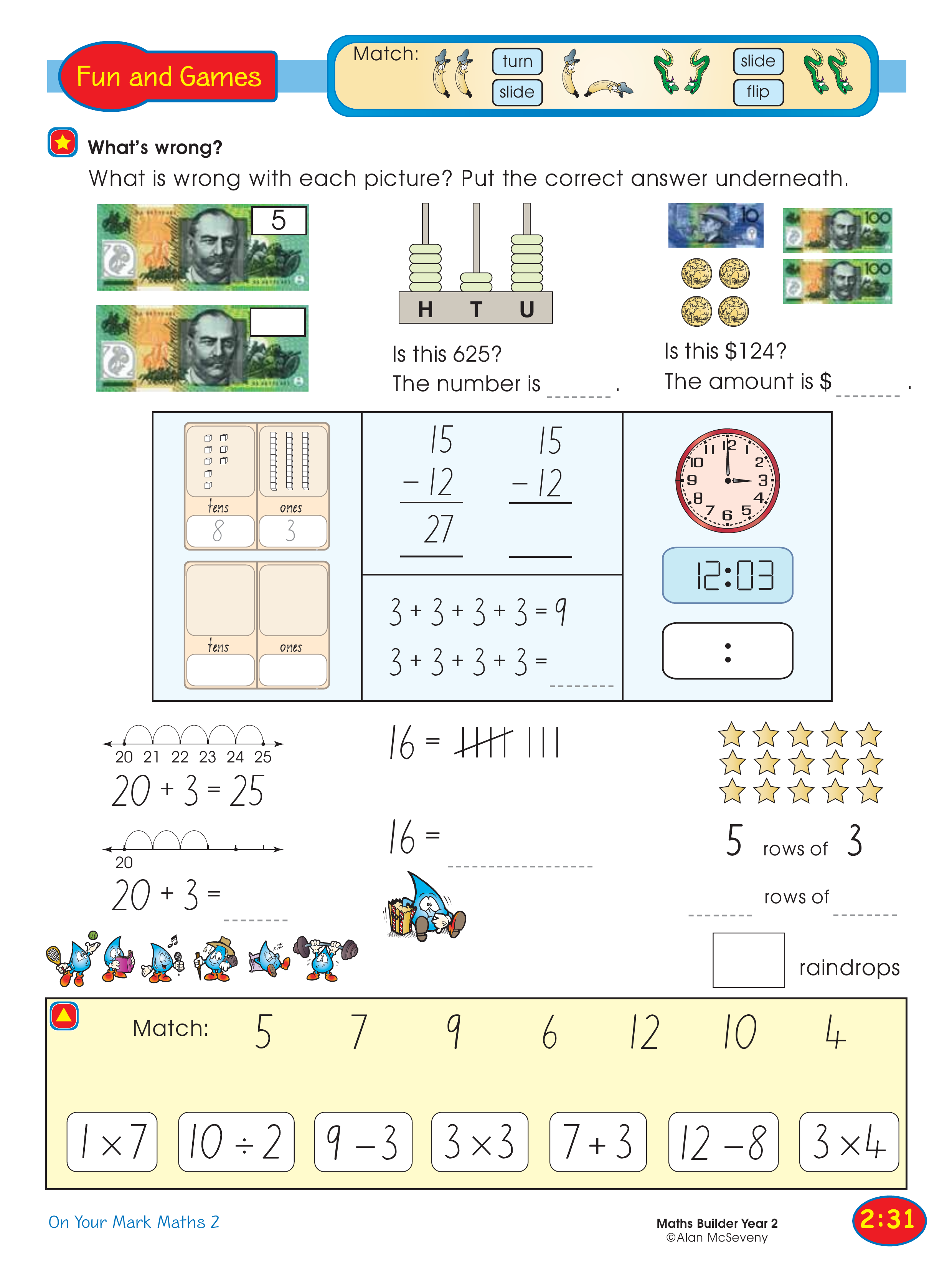 What's wrong? — worksheet preview