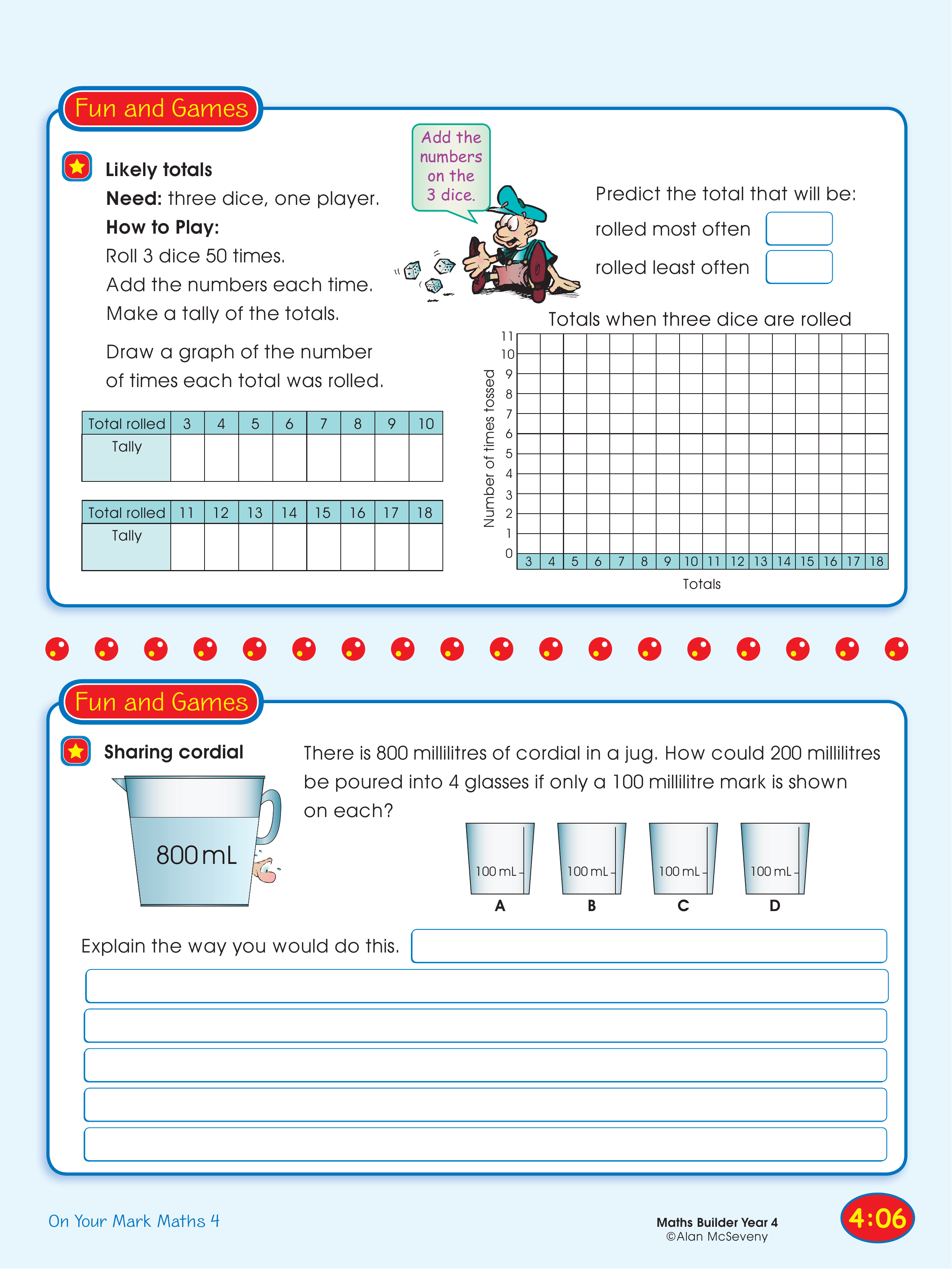 Likely totals/Sharing cordial — worksheet preview