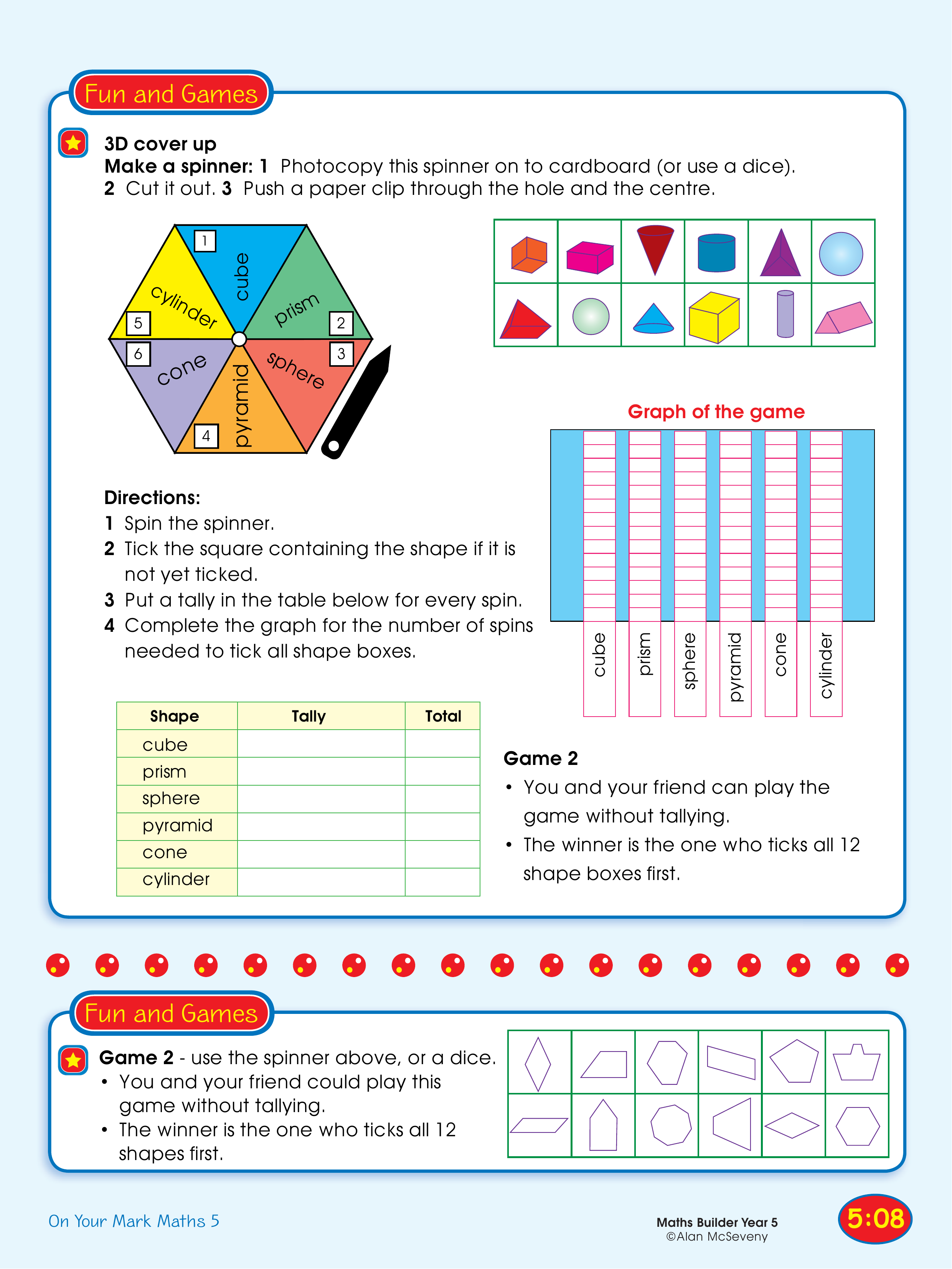 3D cover up — worksheet preview