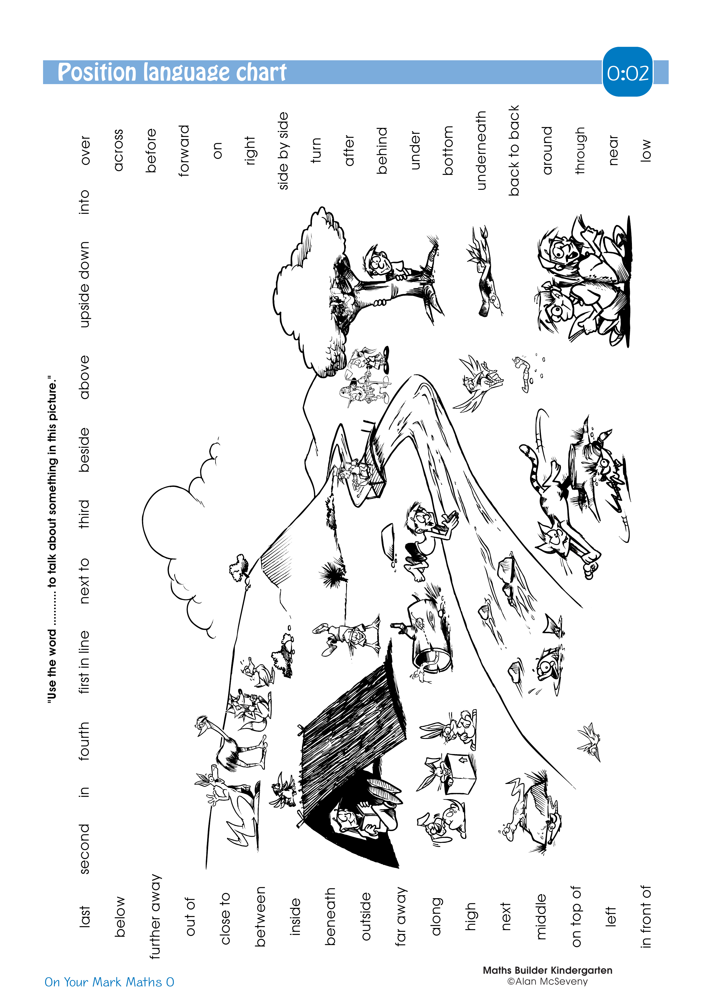 Position language — worksheet preview