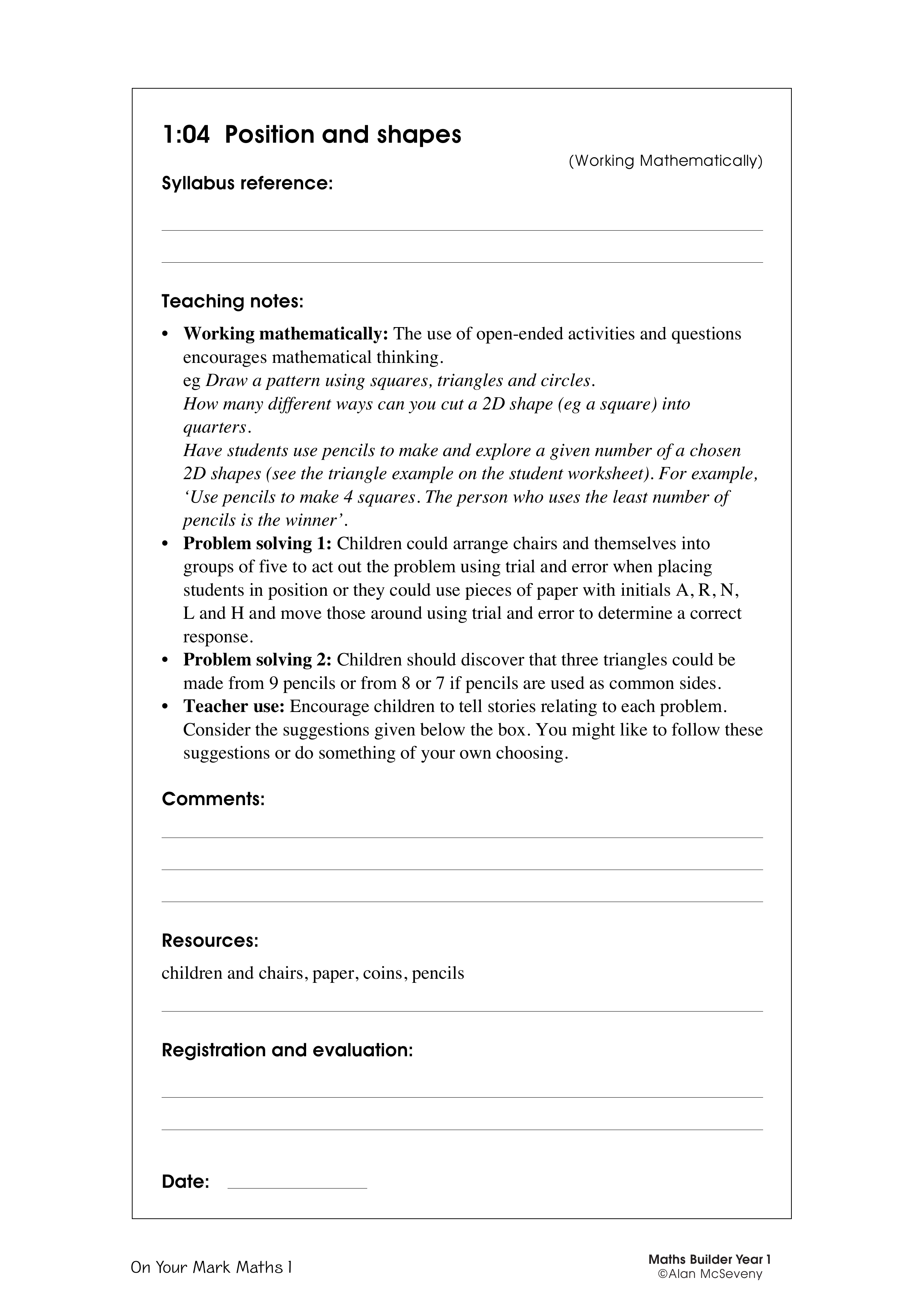Numbers to 30 — worksheet preview