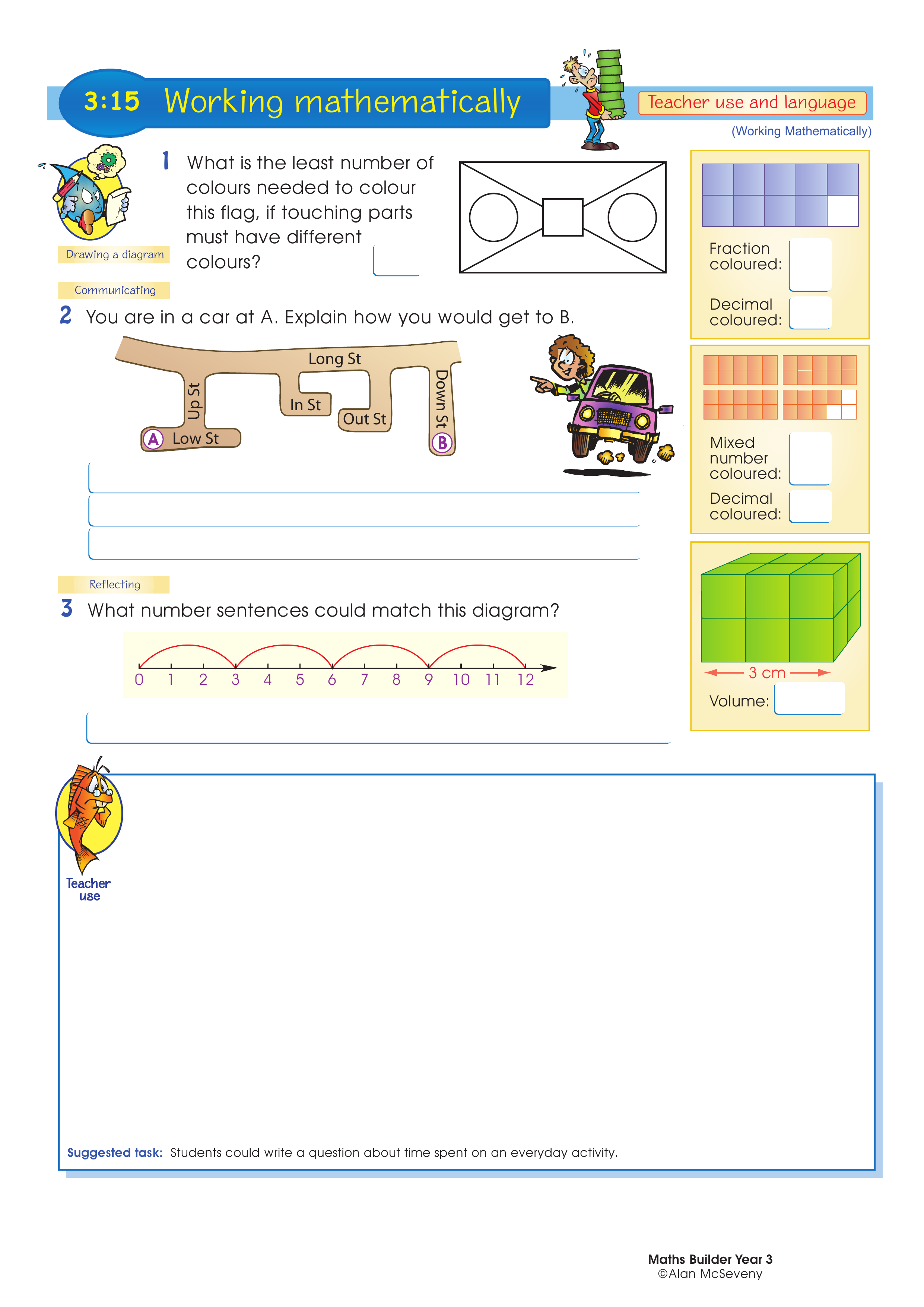 Working mathematically (and language) — worksheet preview