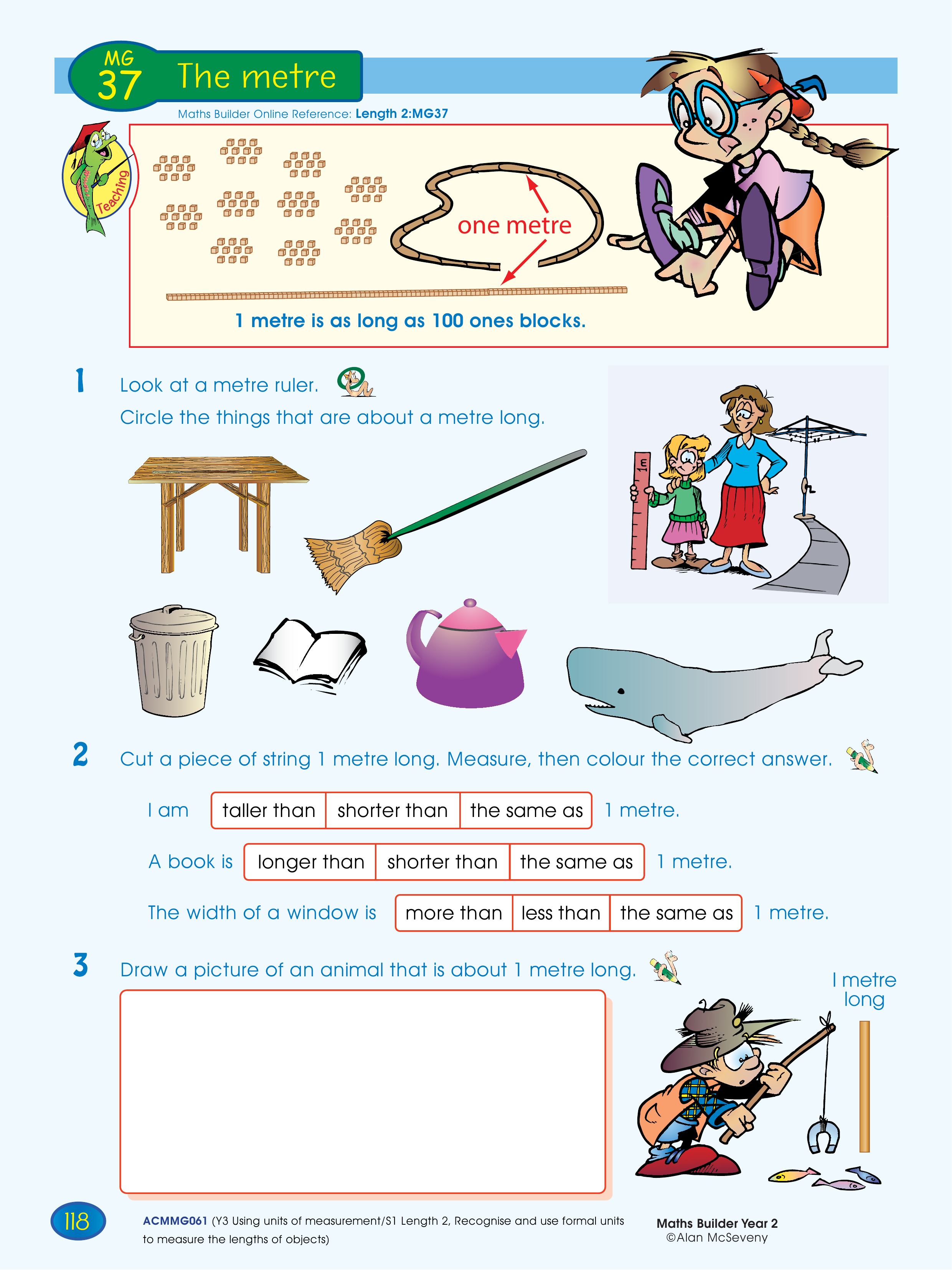 The metre — worksheet preview
