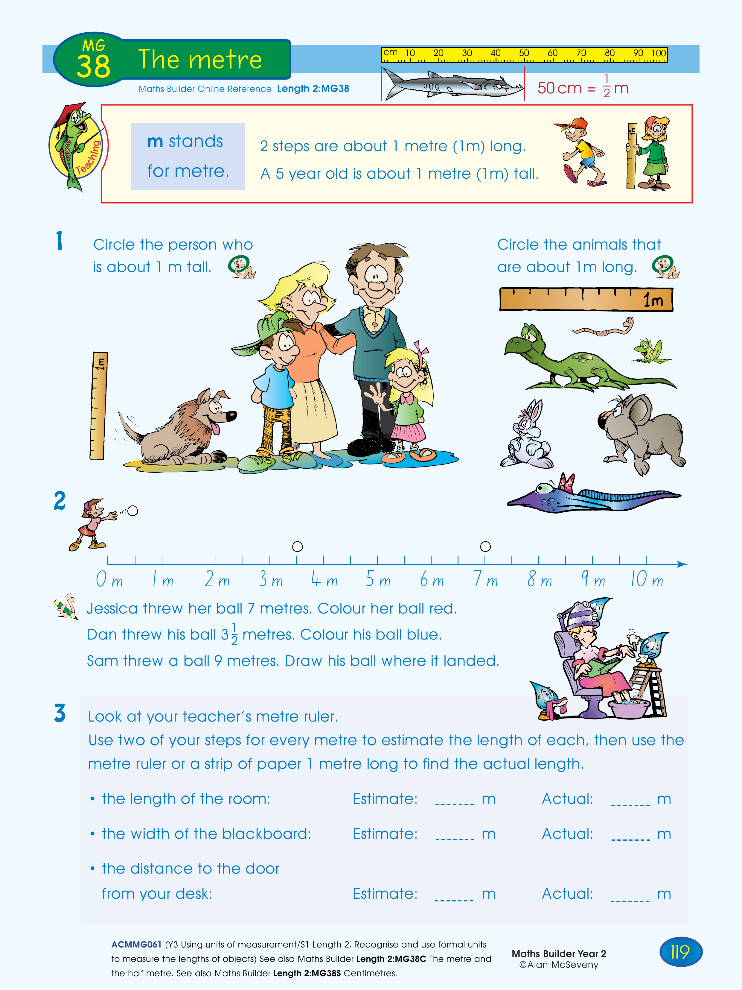 The metre — worksheet preview