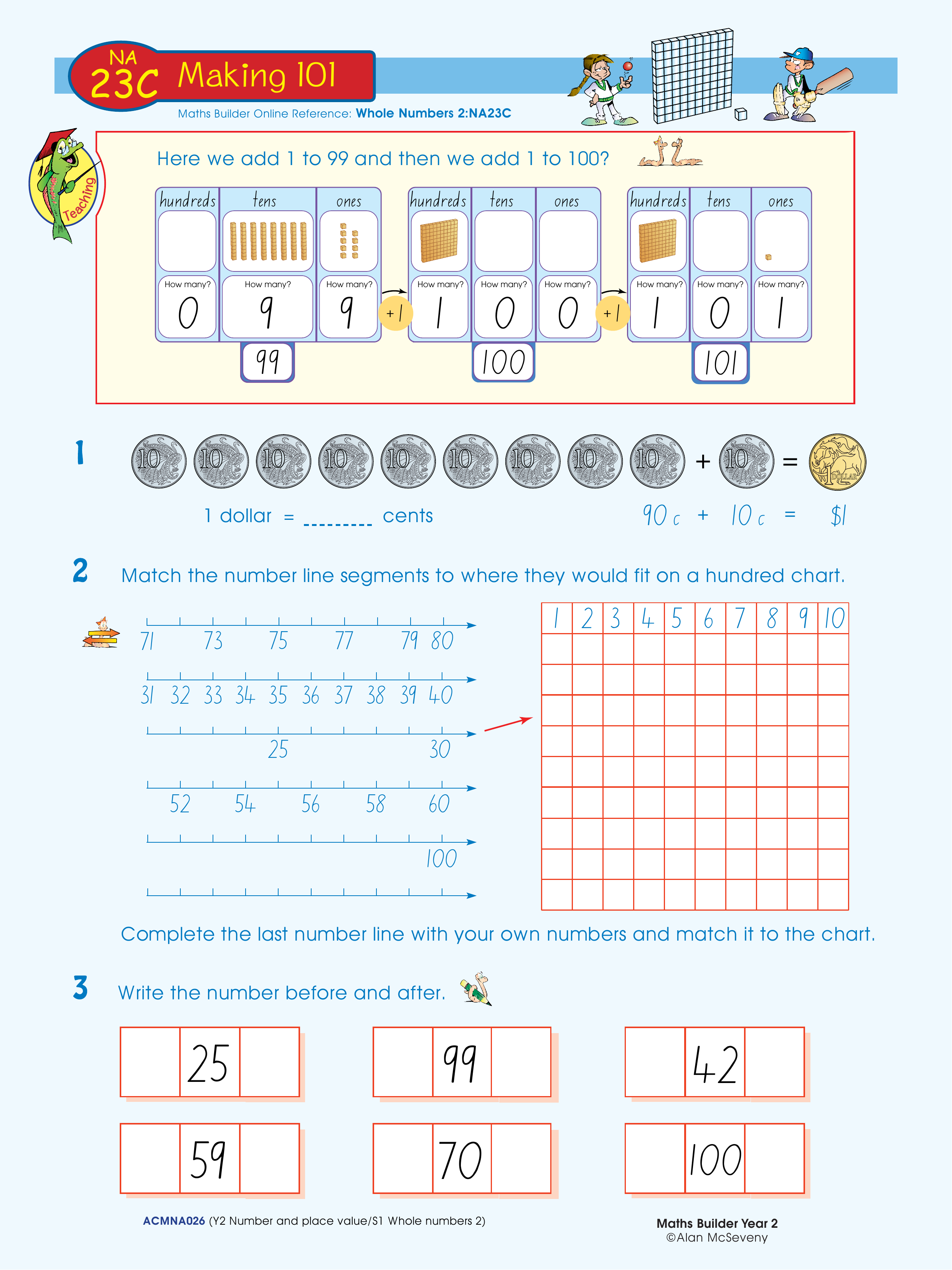 Making 101 — worksheet preview