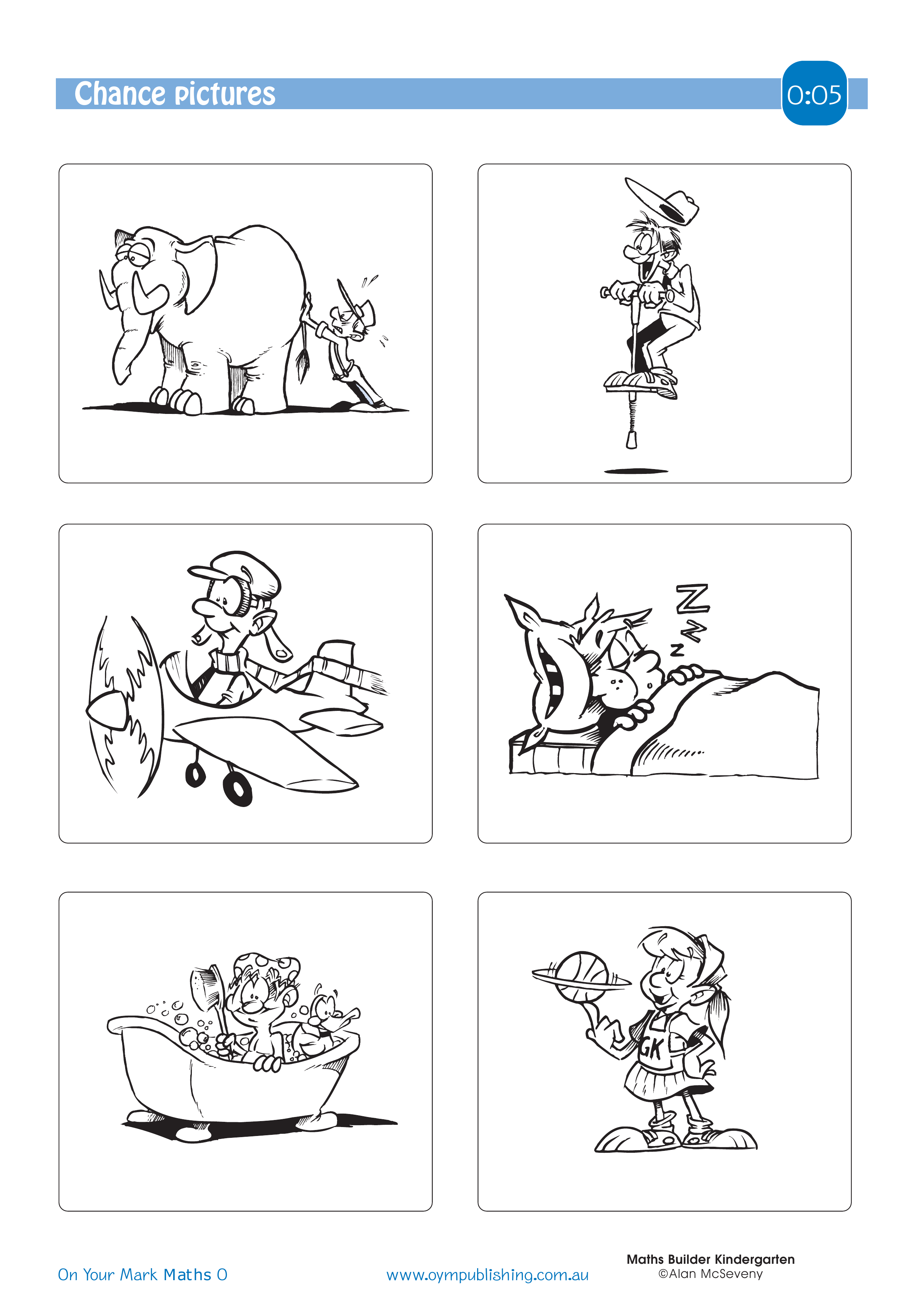 Chance pictures — worksheet preview