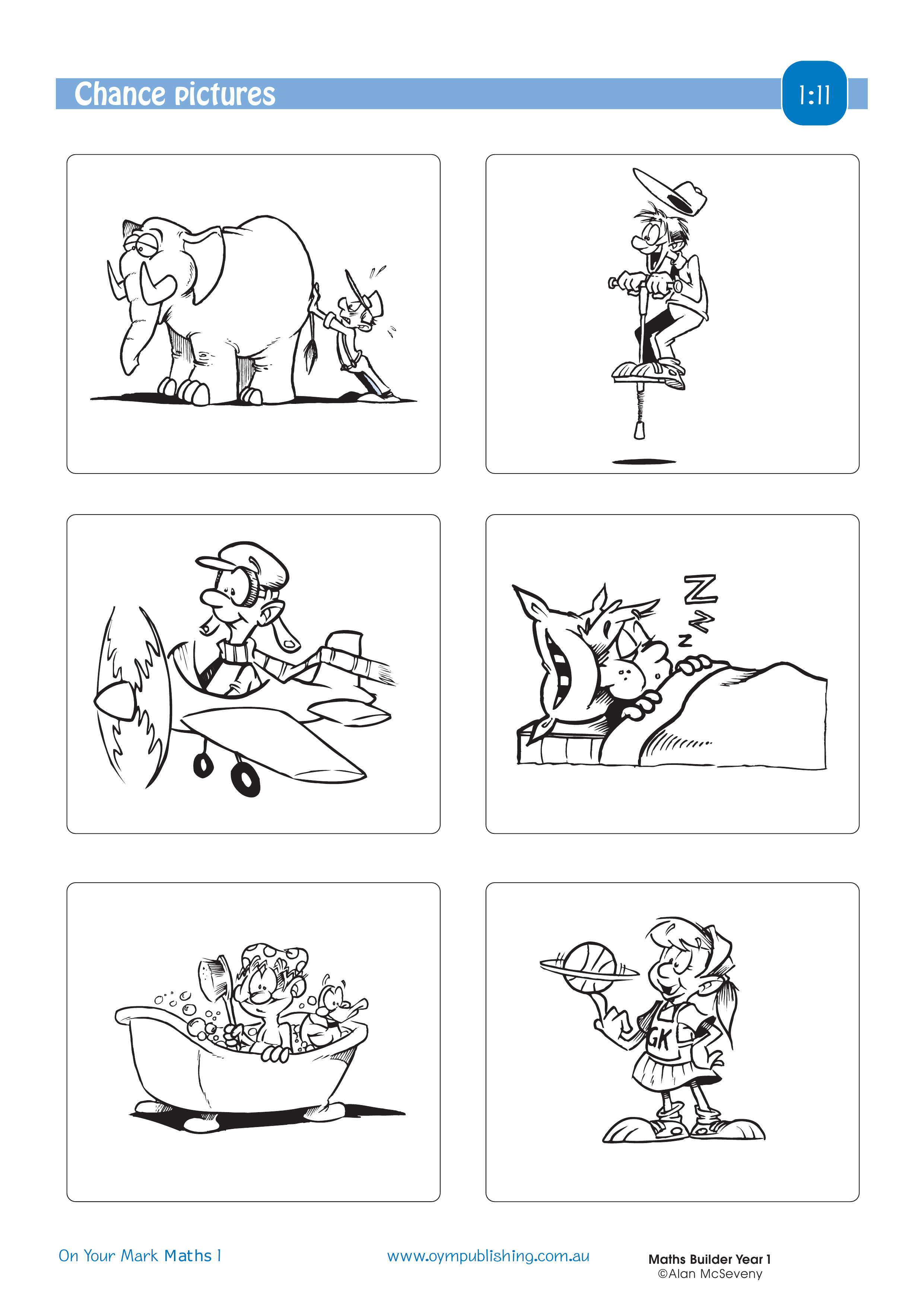Chance pictures — worksheet preview