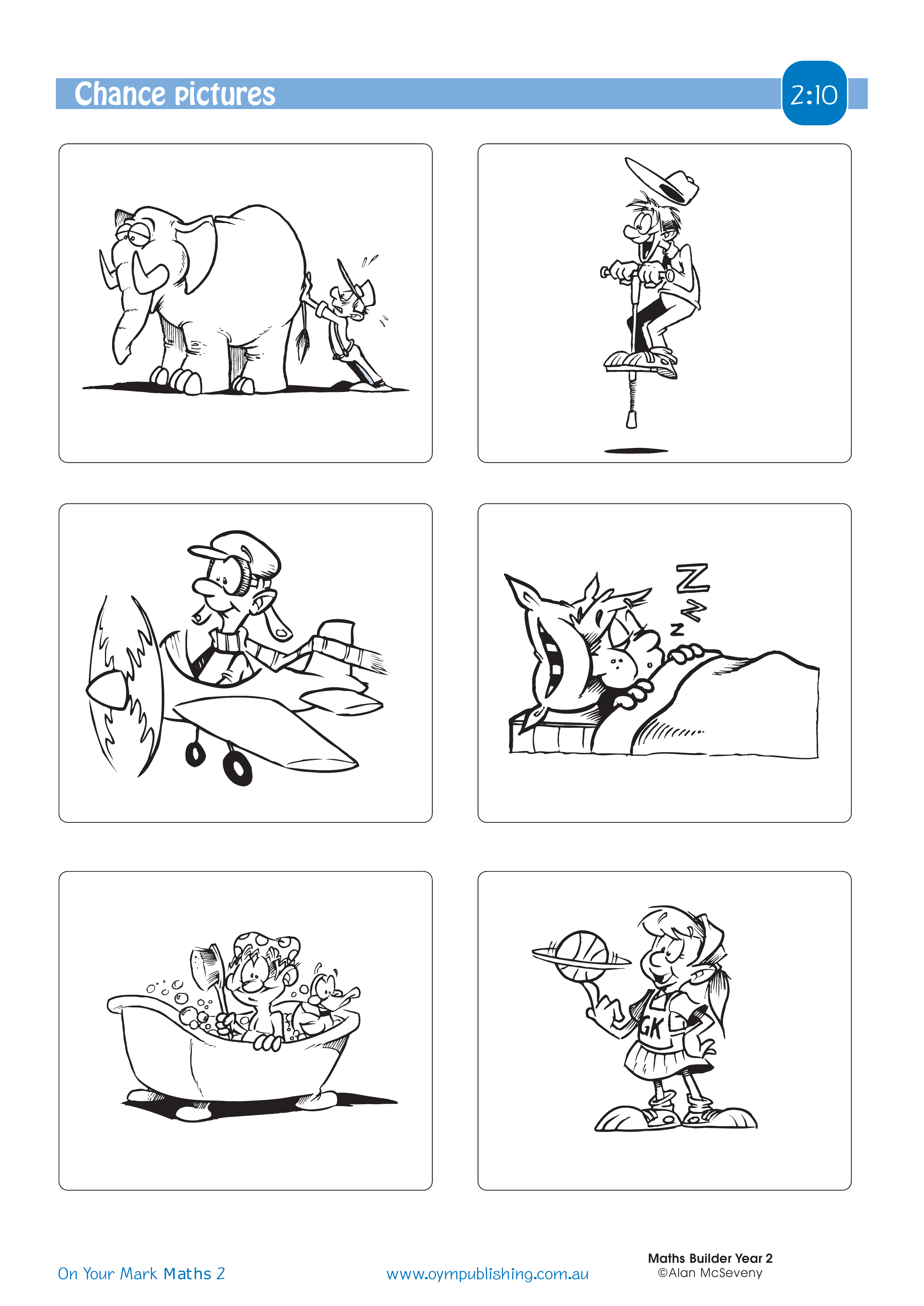 Chance pictures — worksheet preview