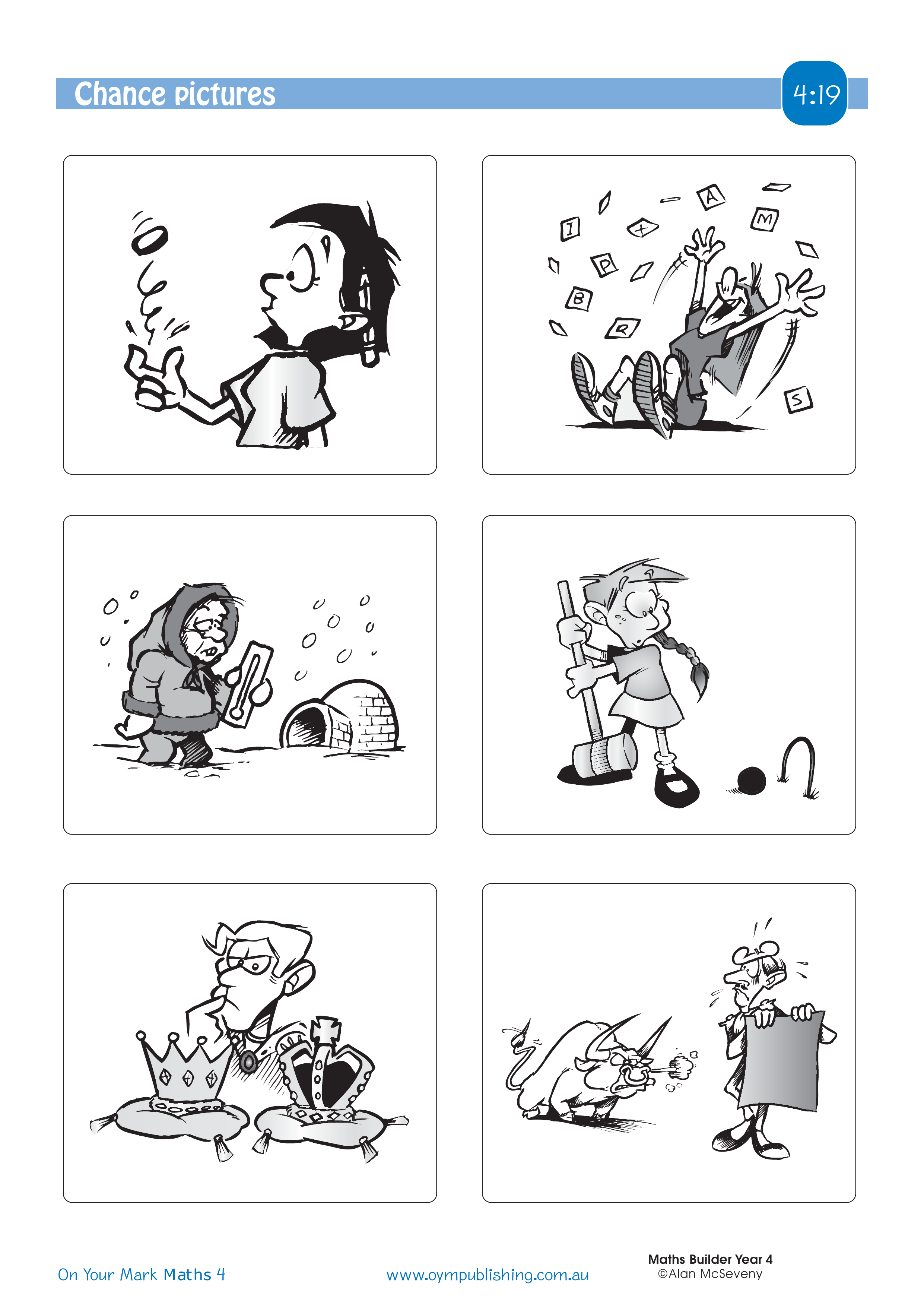 Chance pictures — worksheet preview