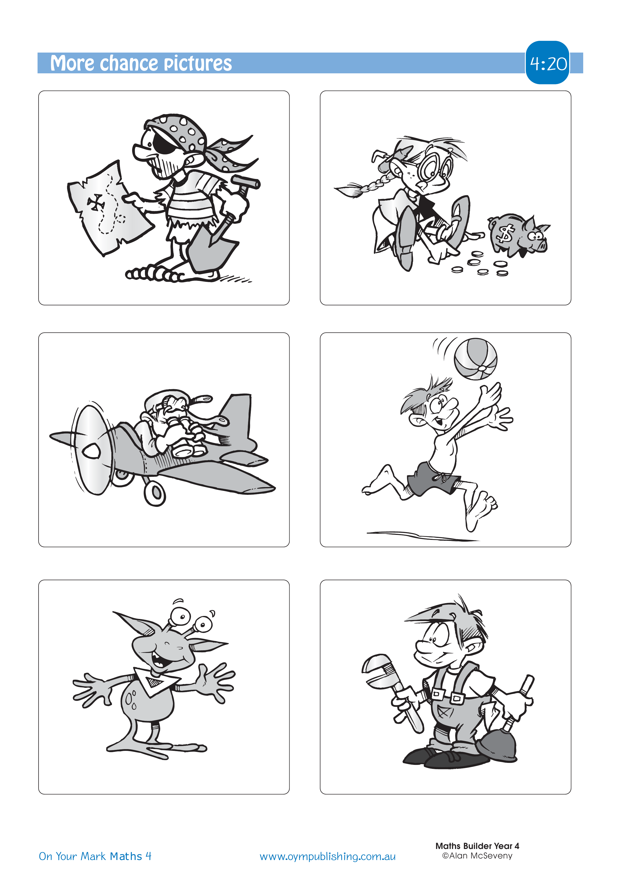 More chance pictures — worksheet preview