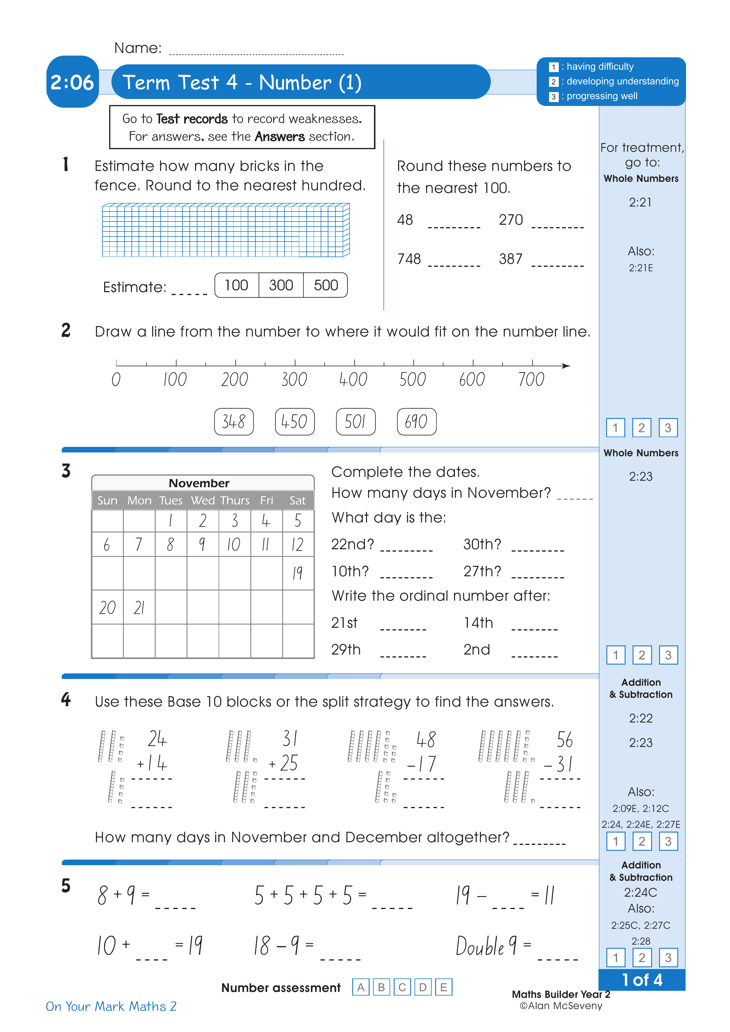 Term test 4 — worksheet preview