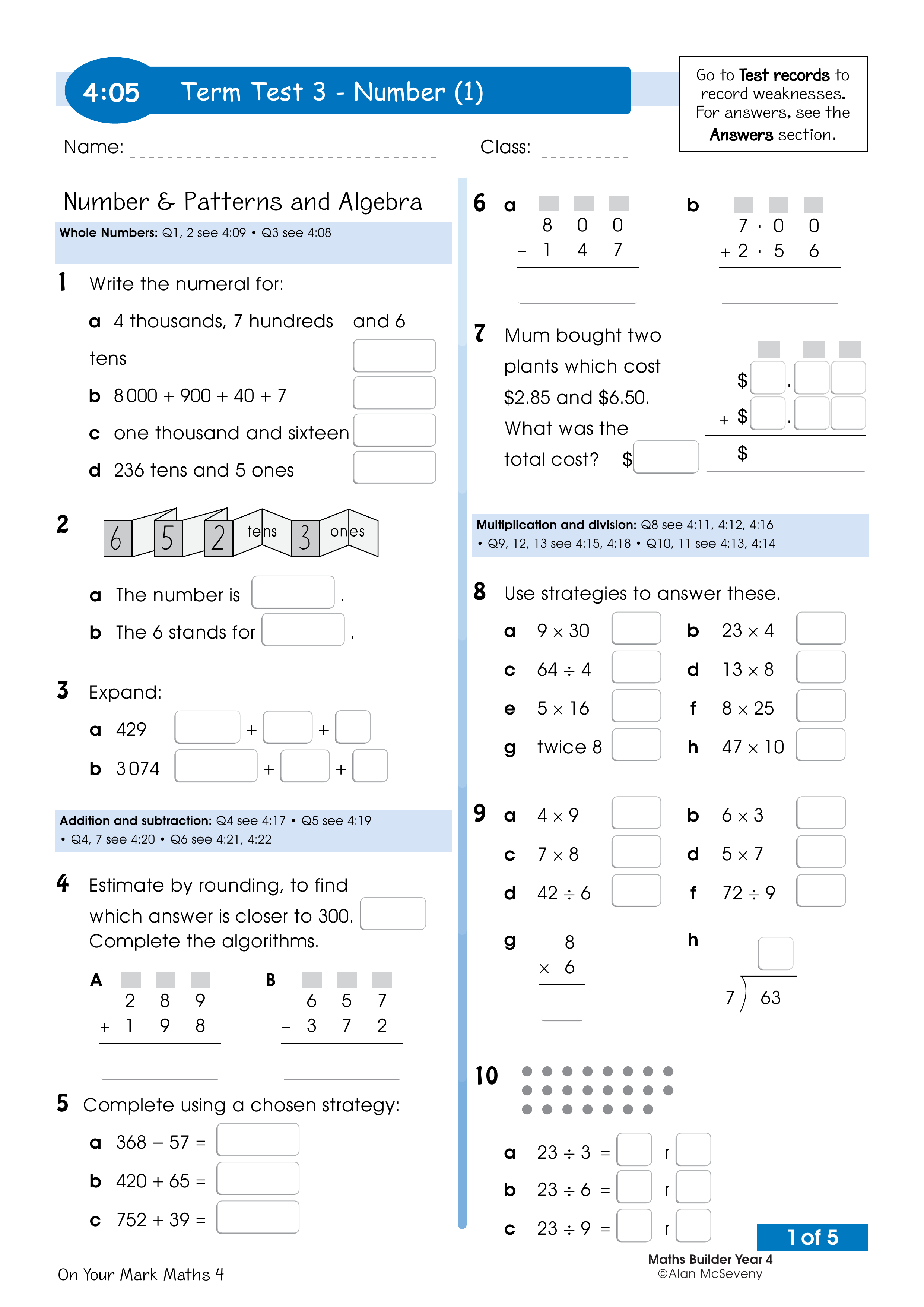 Term test 3 — worksheet preview