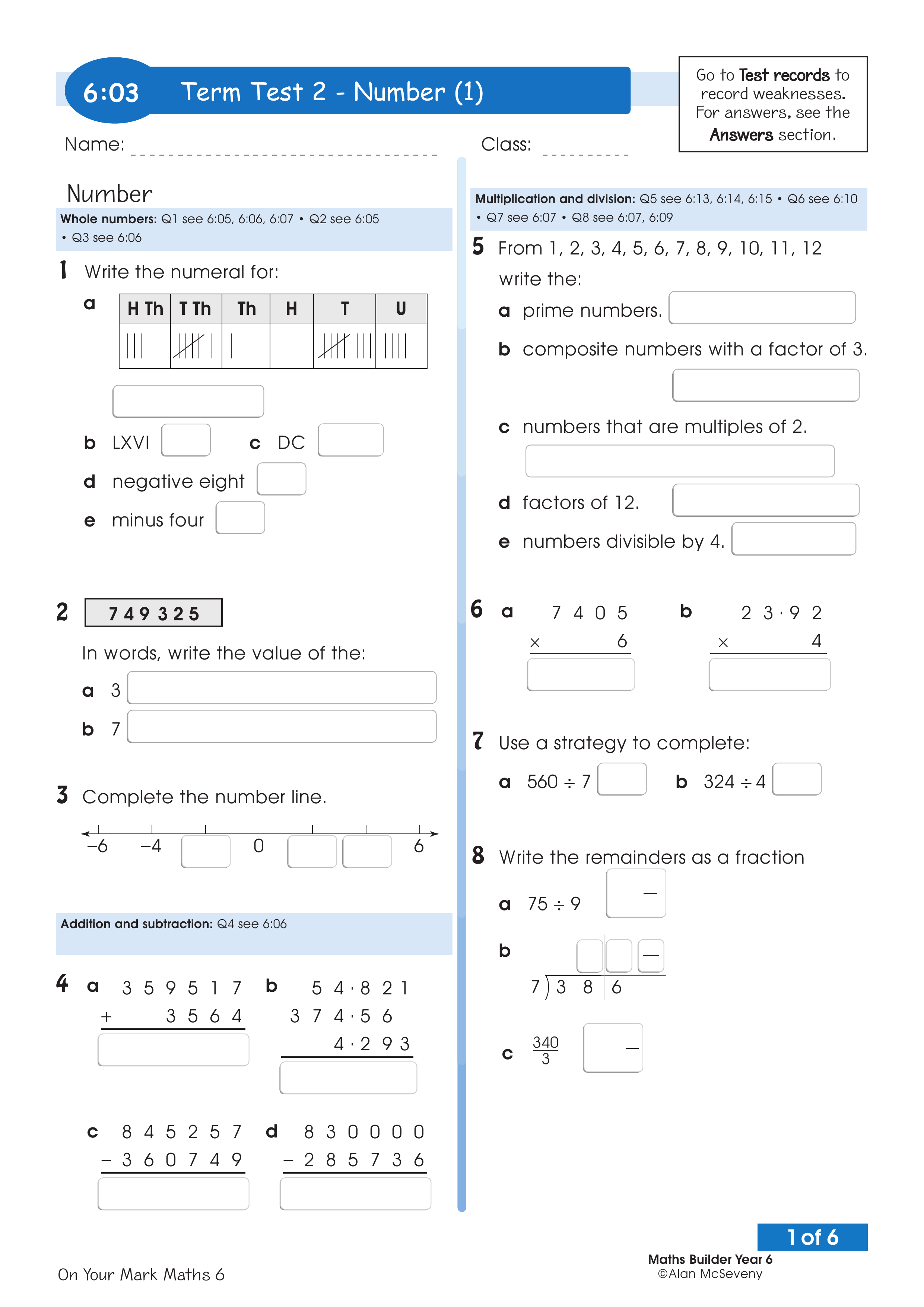 Term test 2 — worksheet preview