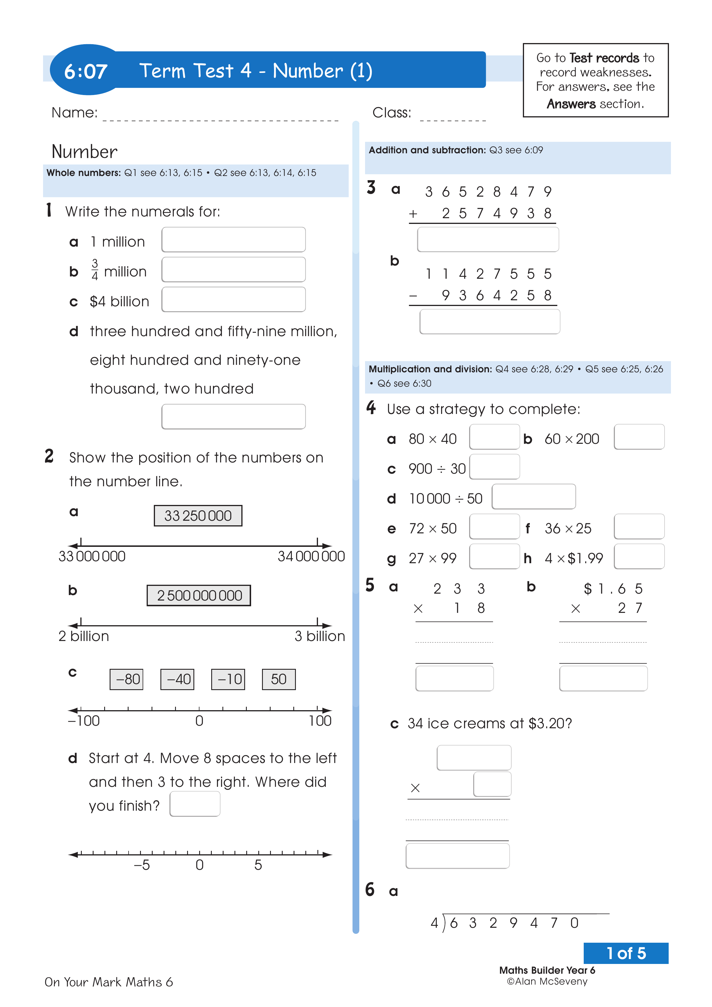 Term test 4 — worksheet preview