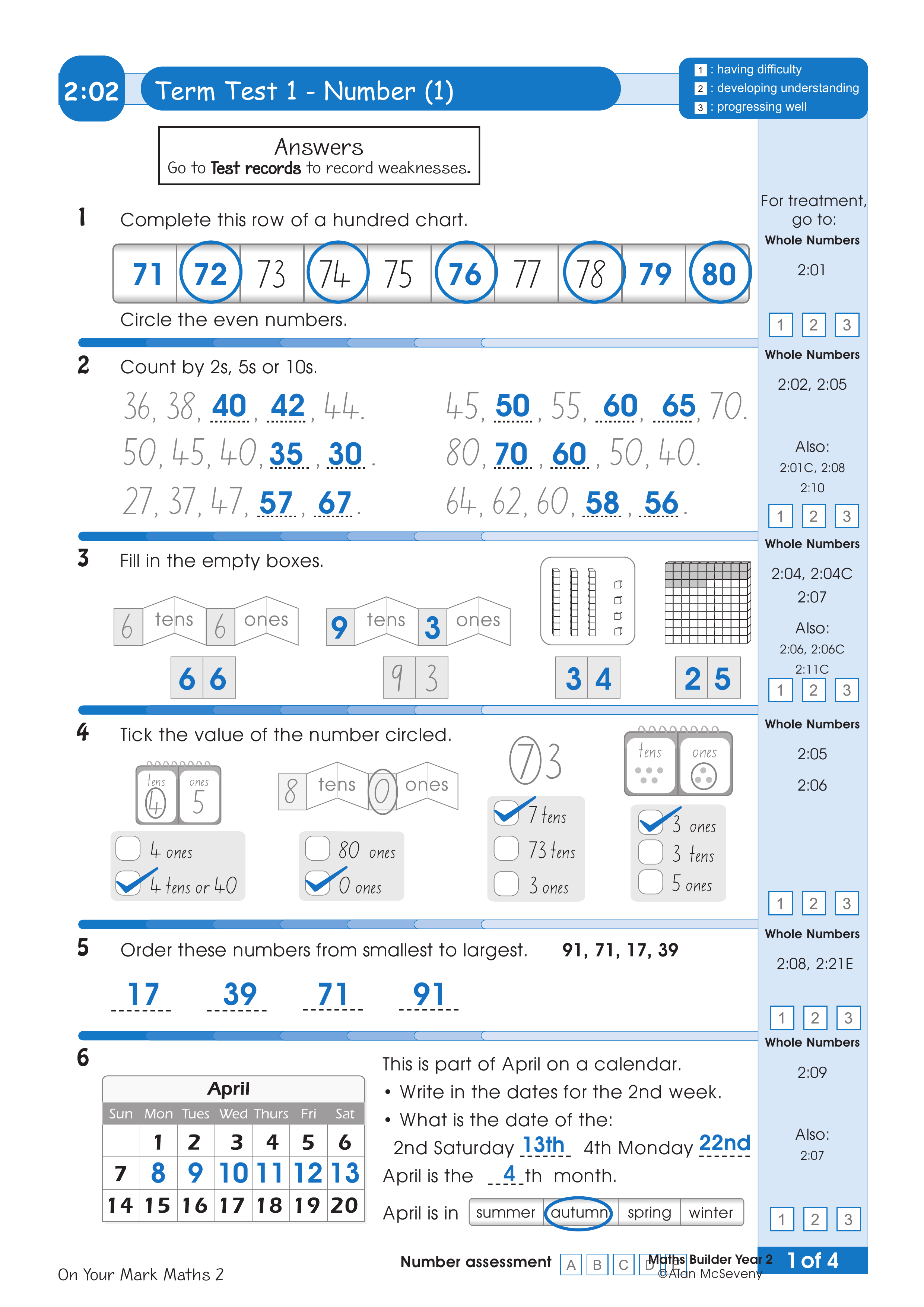 Answers: Term test 1 — worksheet preview
