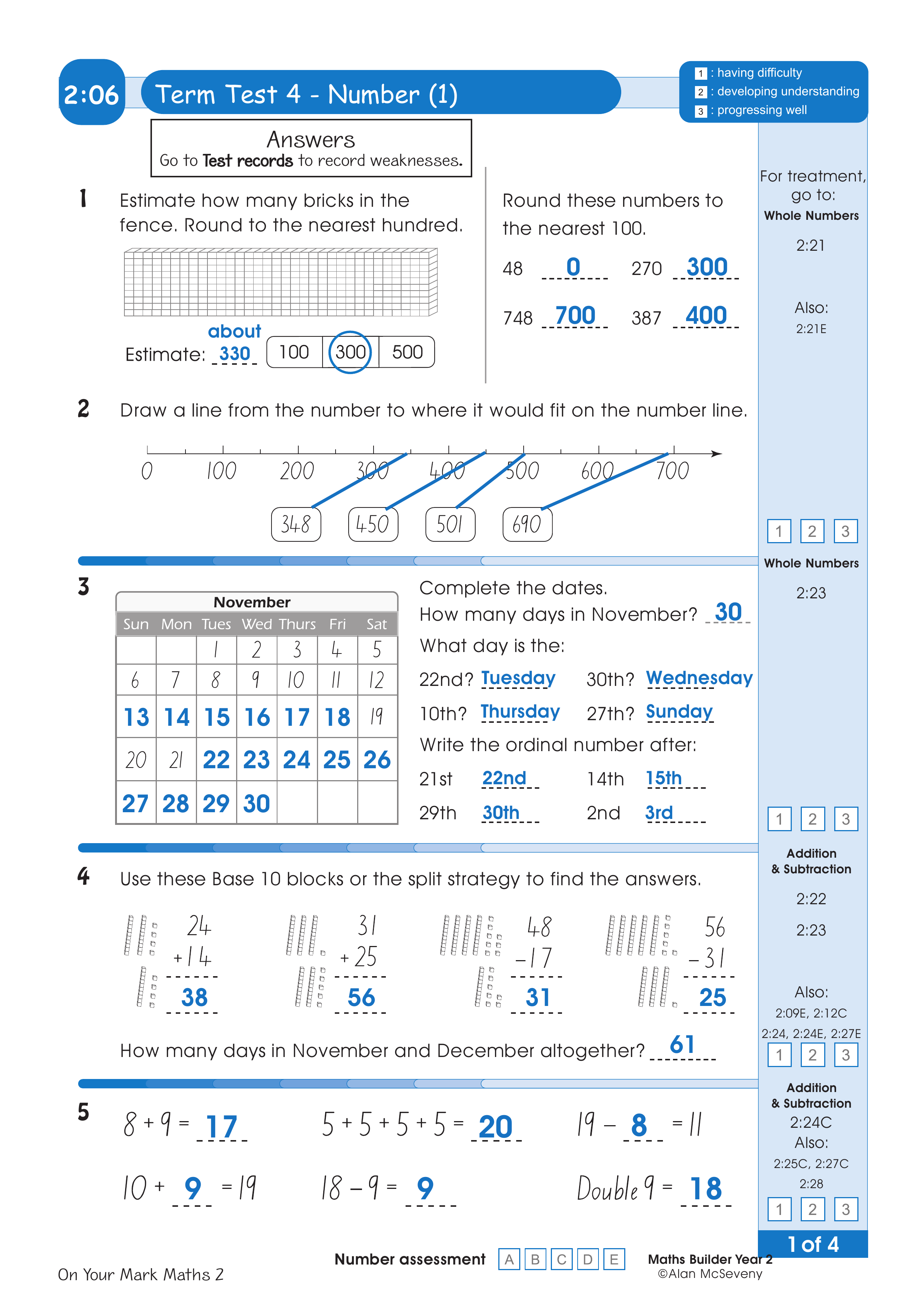 Answers: Term test 4 — worksheet preview