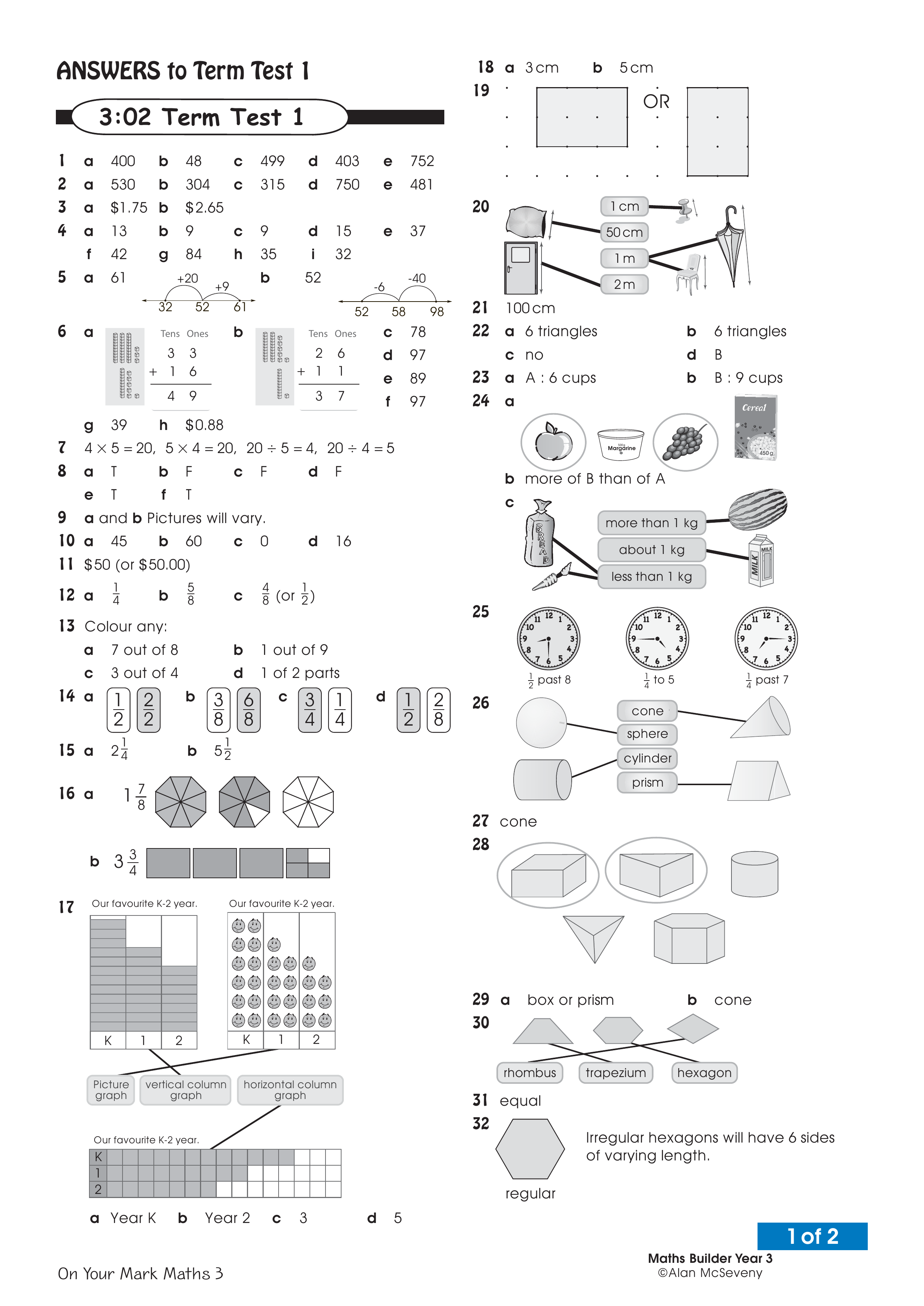 Answers: Term test 1 — worksheet preview