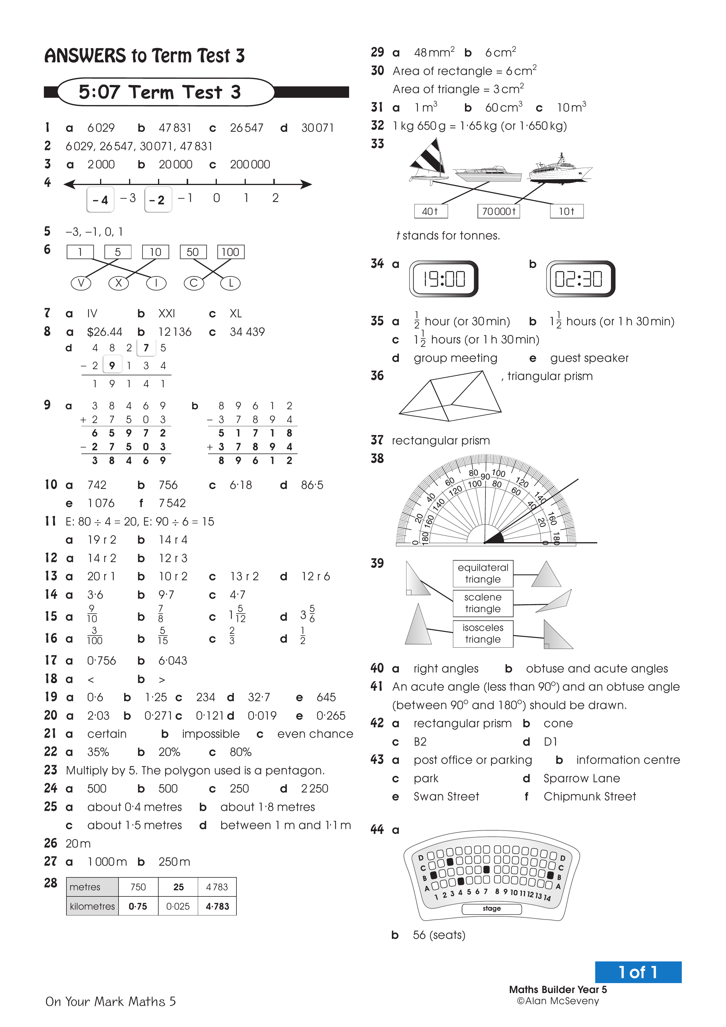 Answers: Term test 3 — worksheet preview