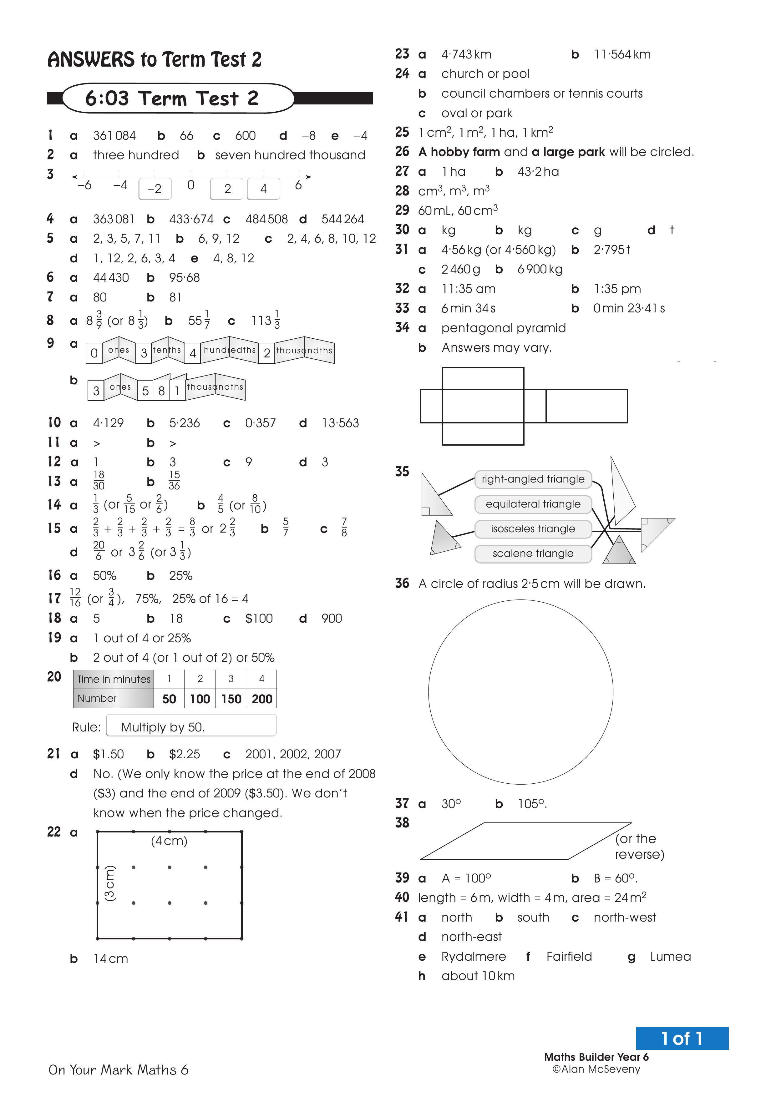 Answers: Term test 2 — worksheet preview