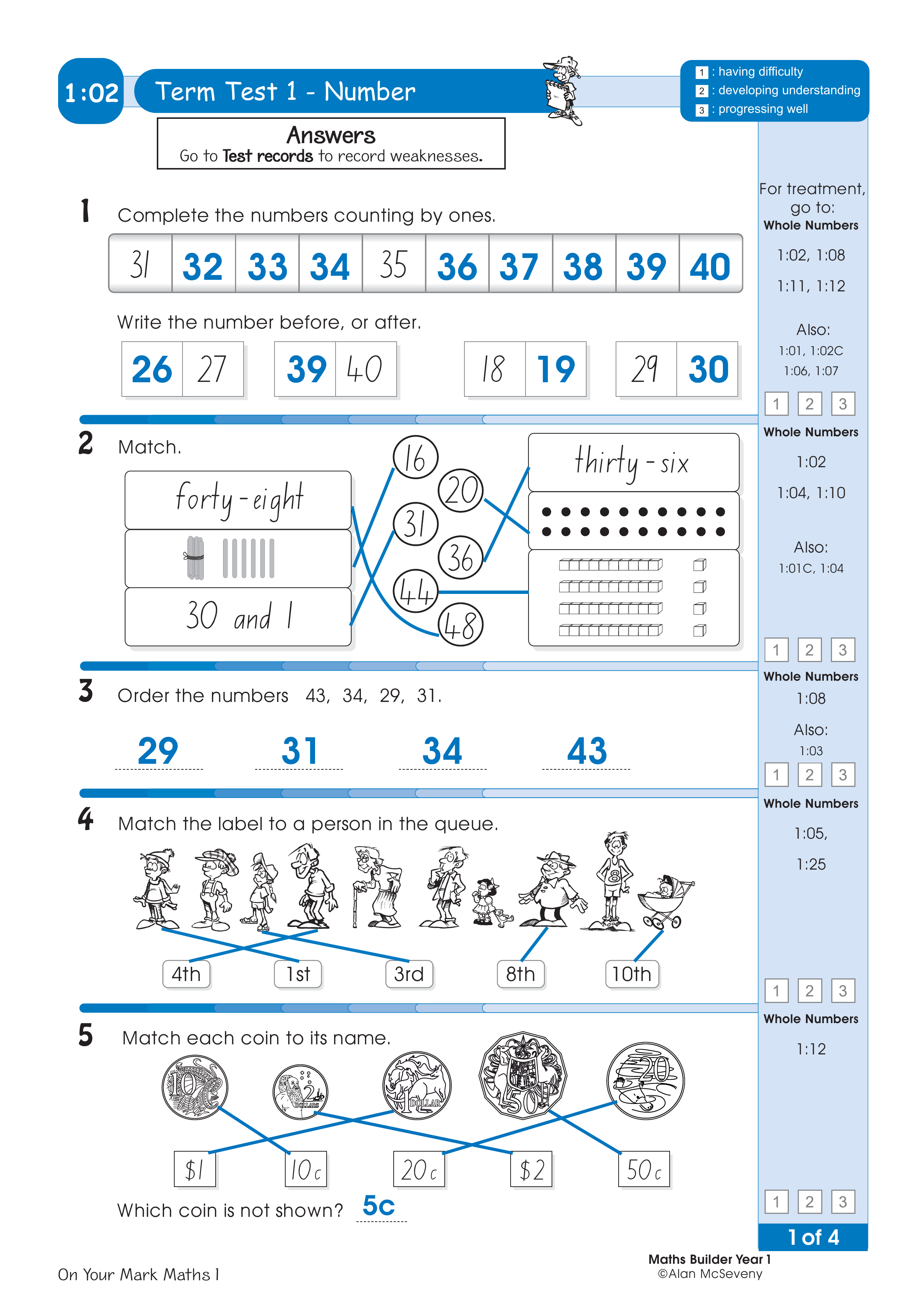 Answers: Term test 1 — worksheet preview
