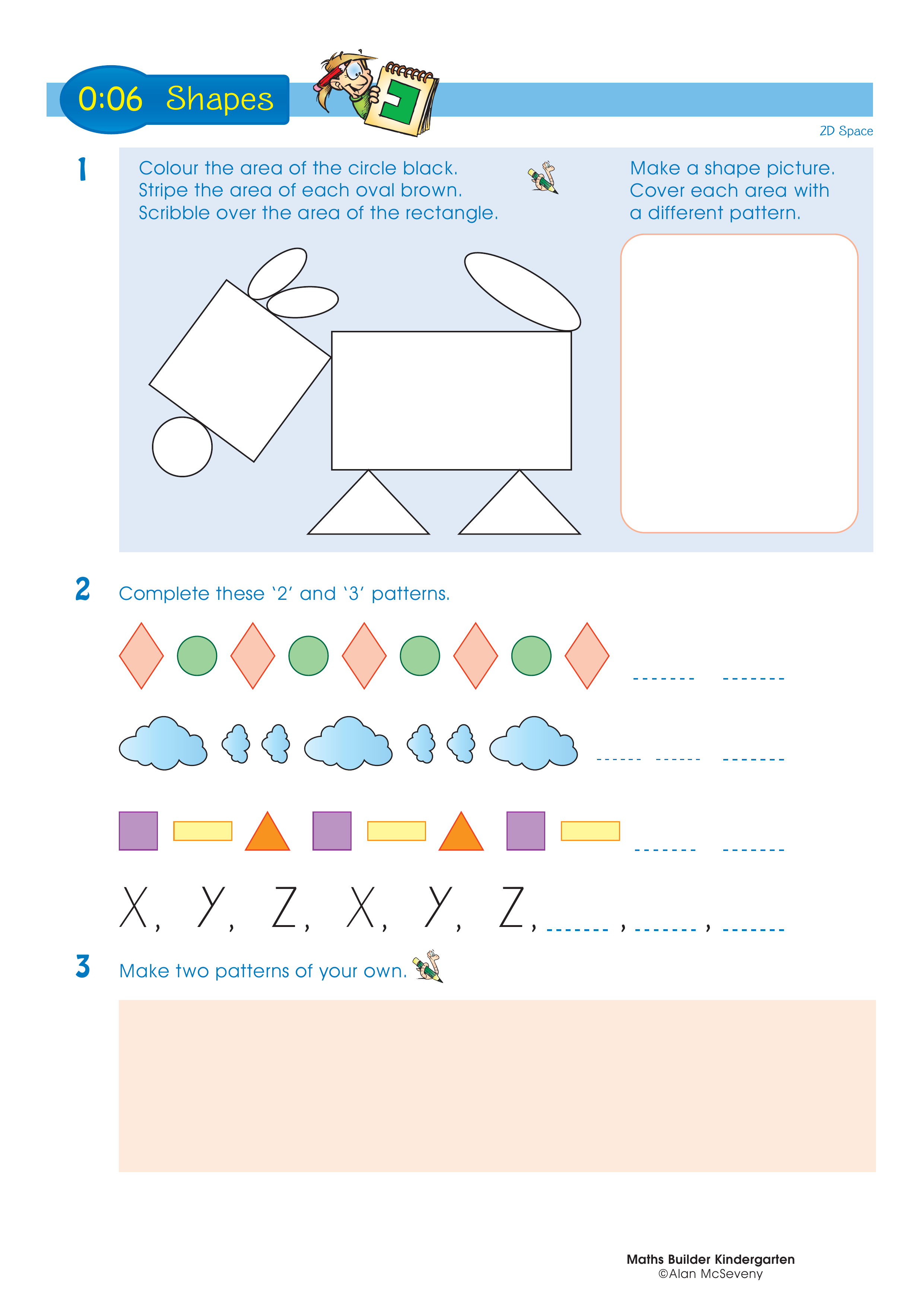 Shapes — worksheet preview
