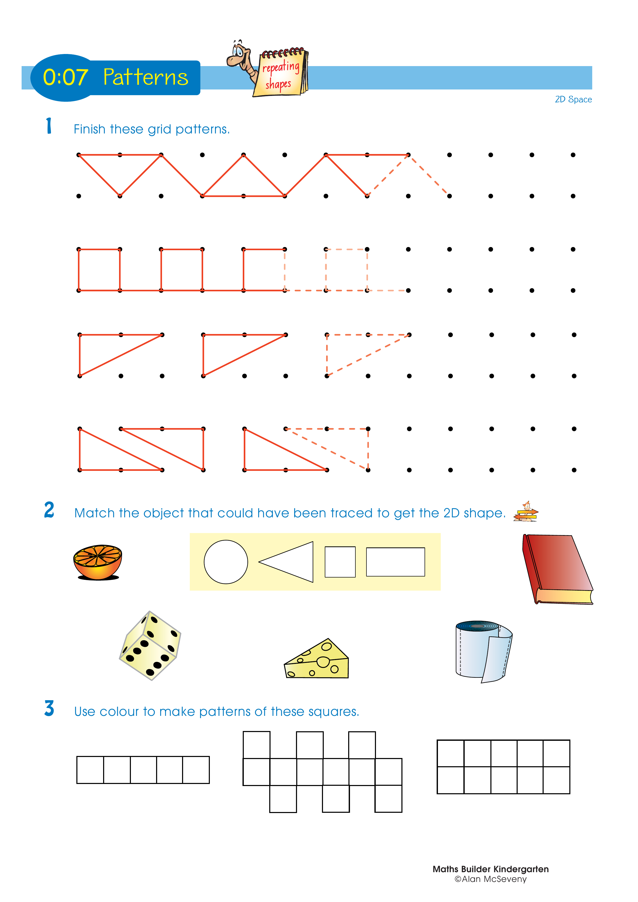 Patterns — worksheet preview