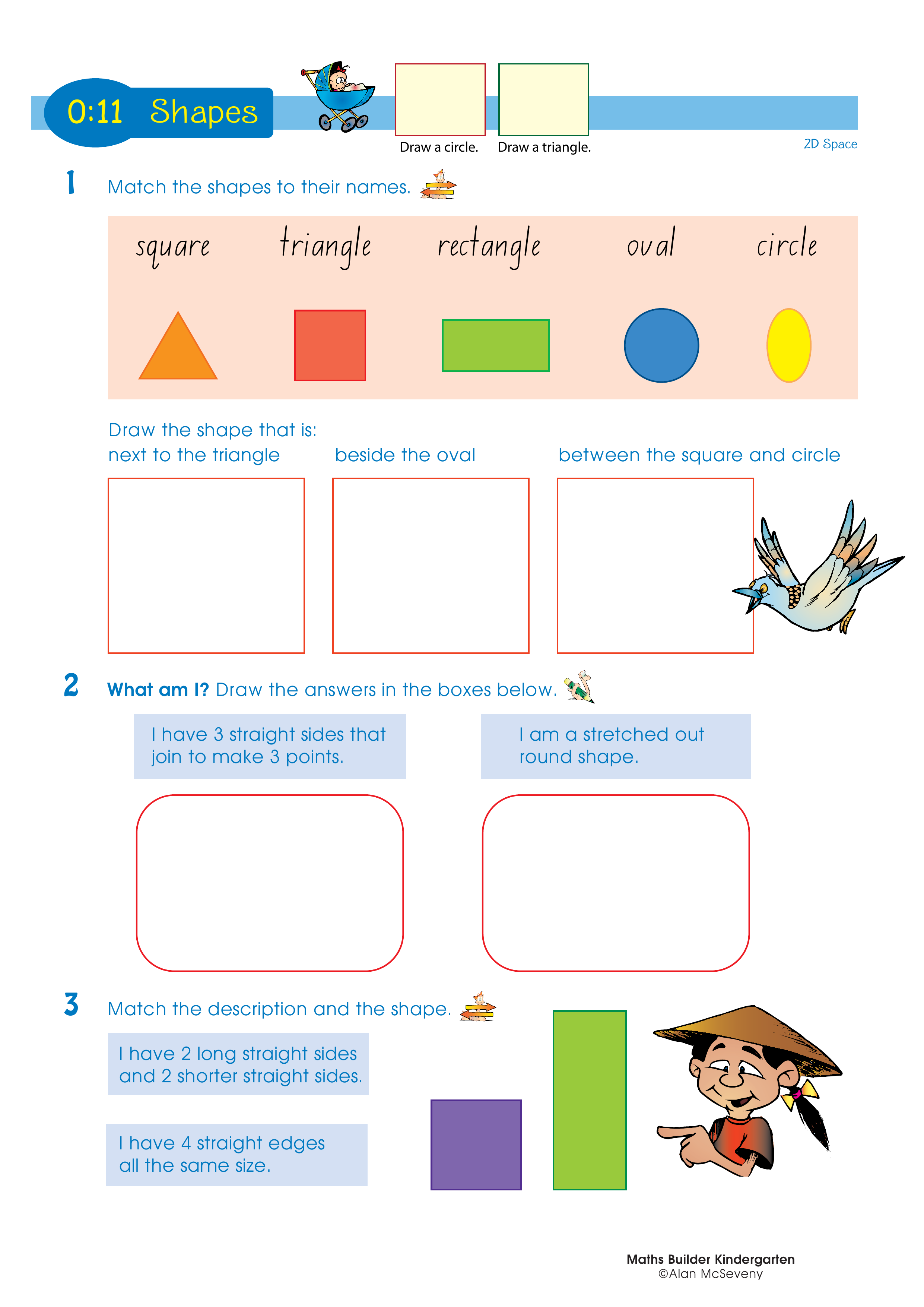 Shapes — worksheet preview