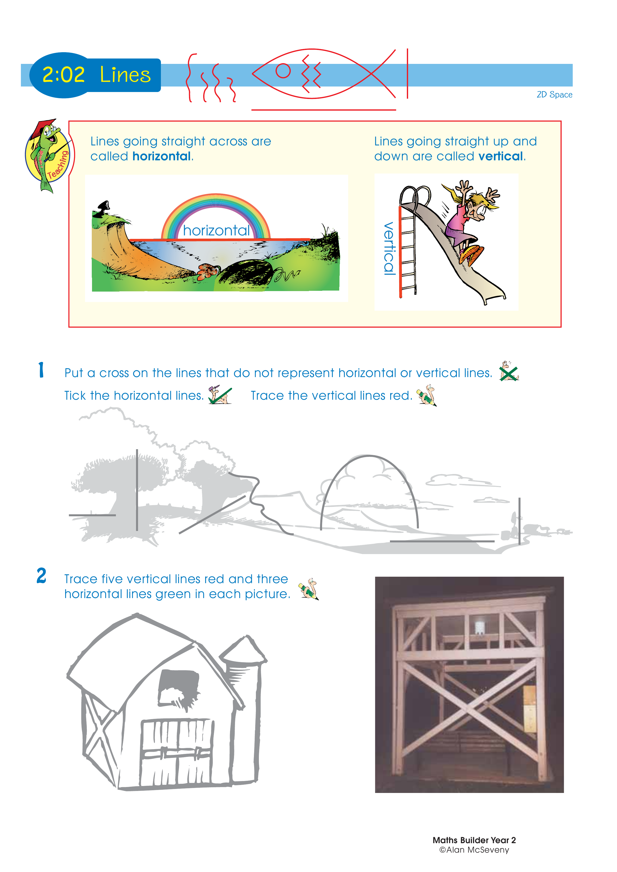 Lines — worksheet preview