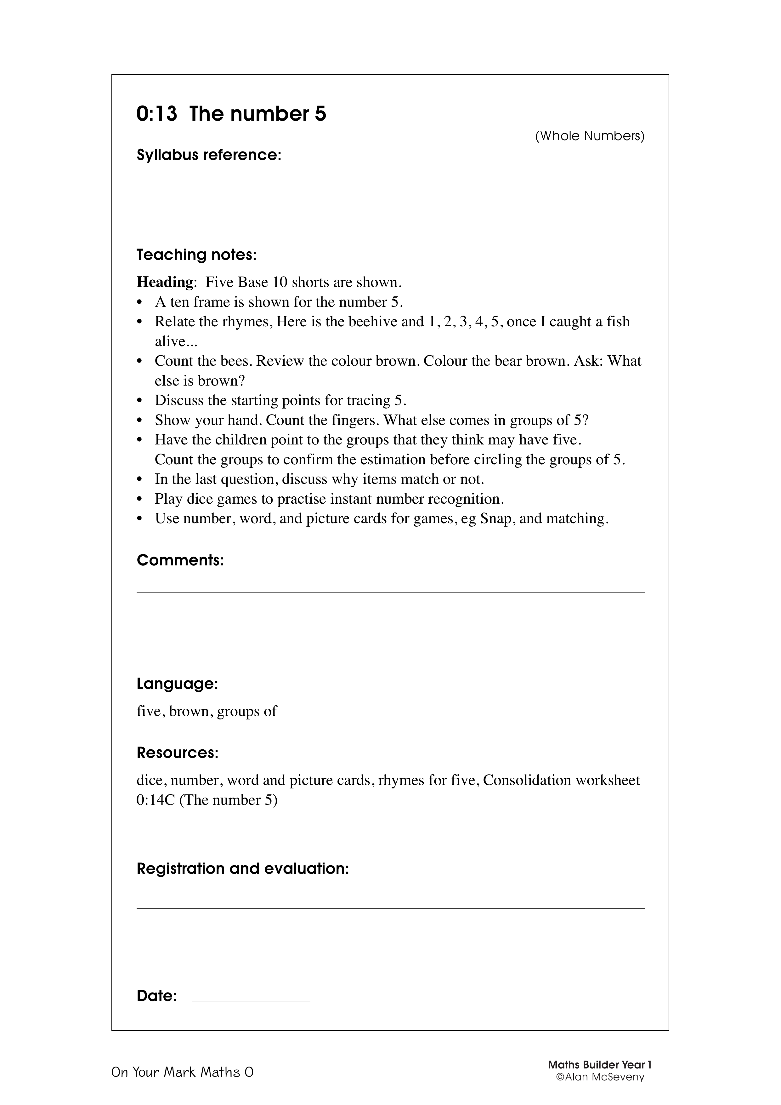 Counting by 2s, 5s and 10s — worksheet preview