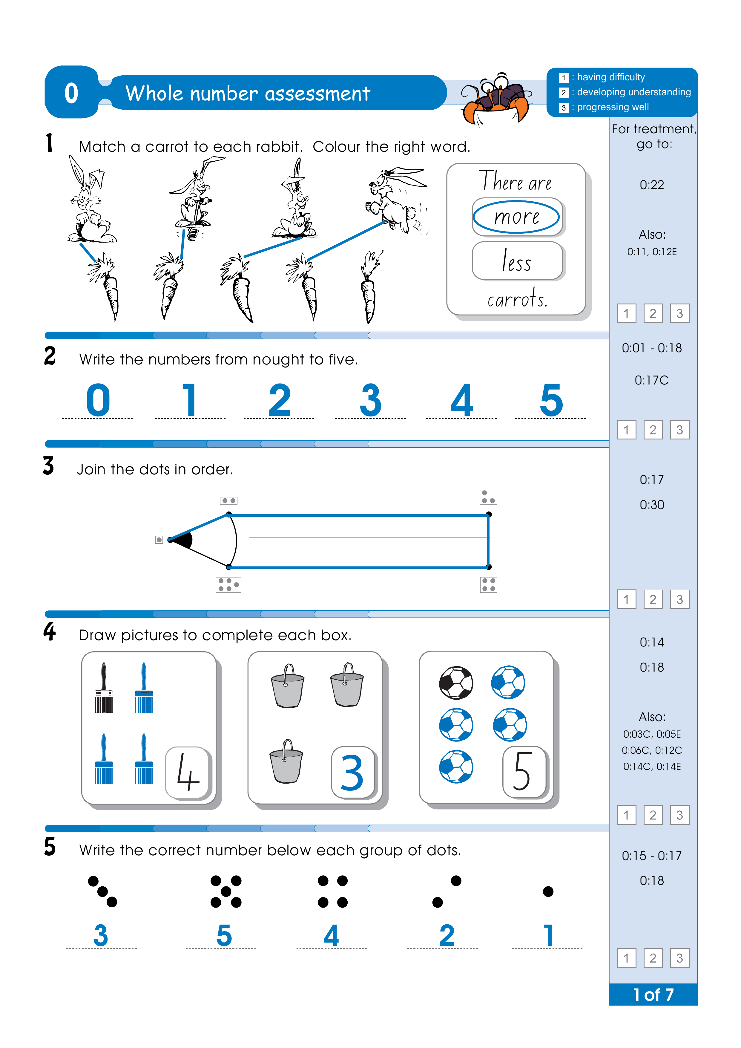Assessment test answers — worksheet preview