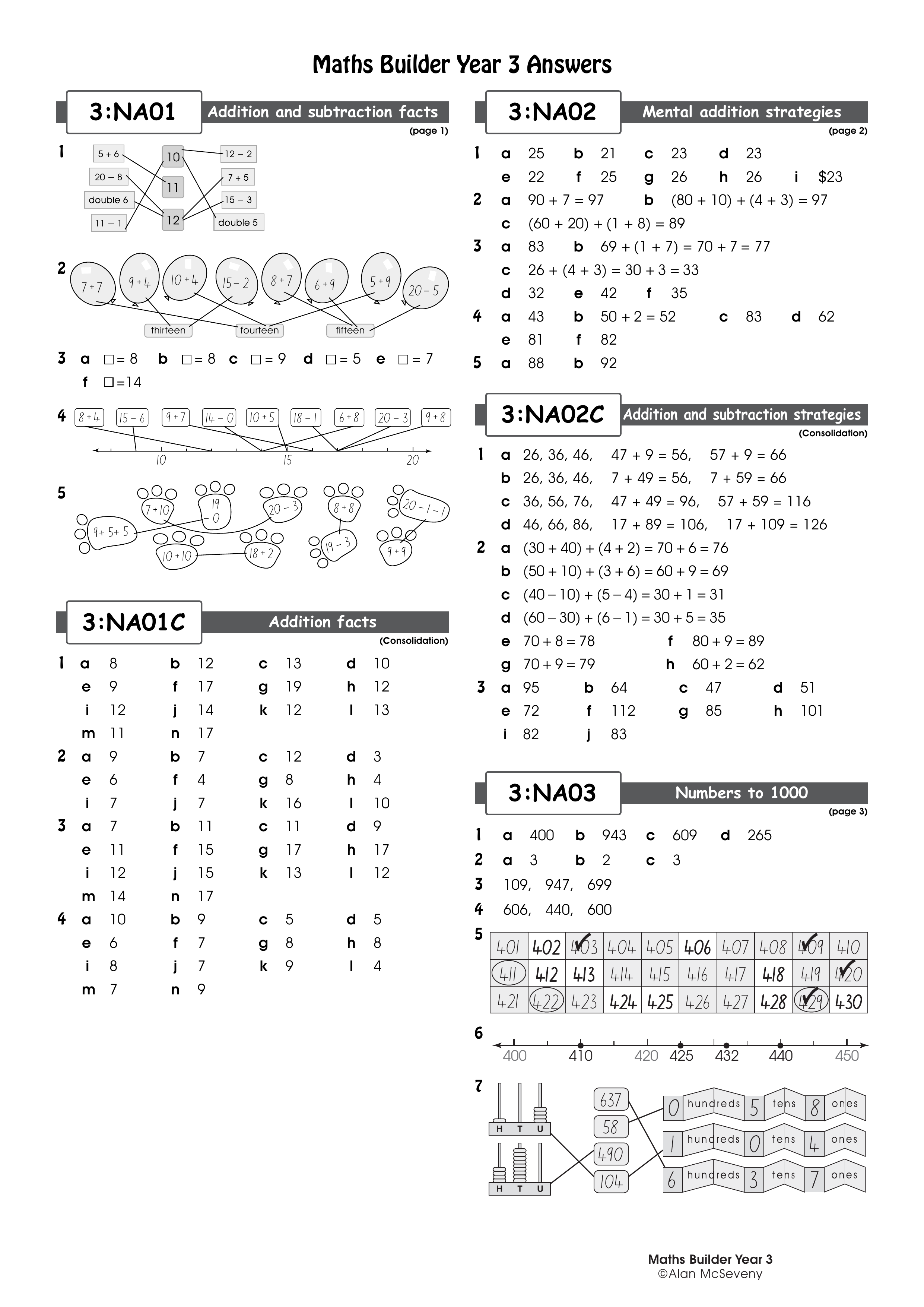 Answers: 3:NA01 - 3:NA25C — worksheet preview
