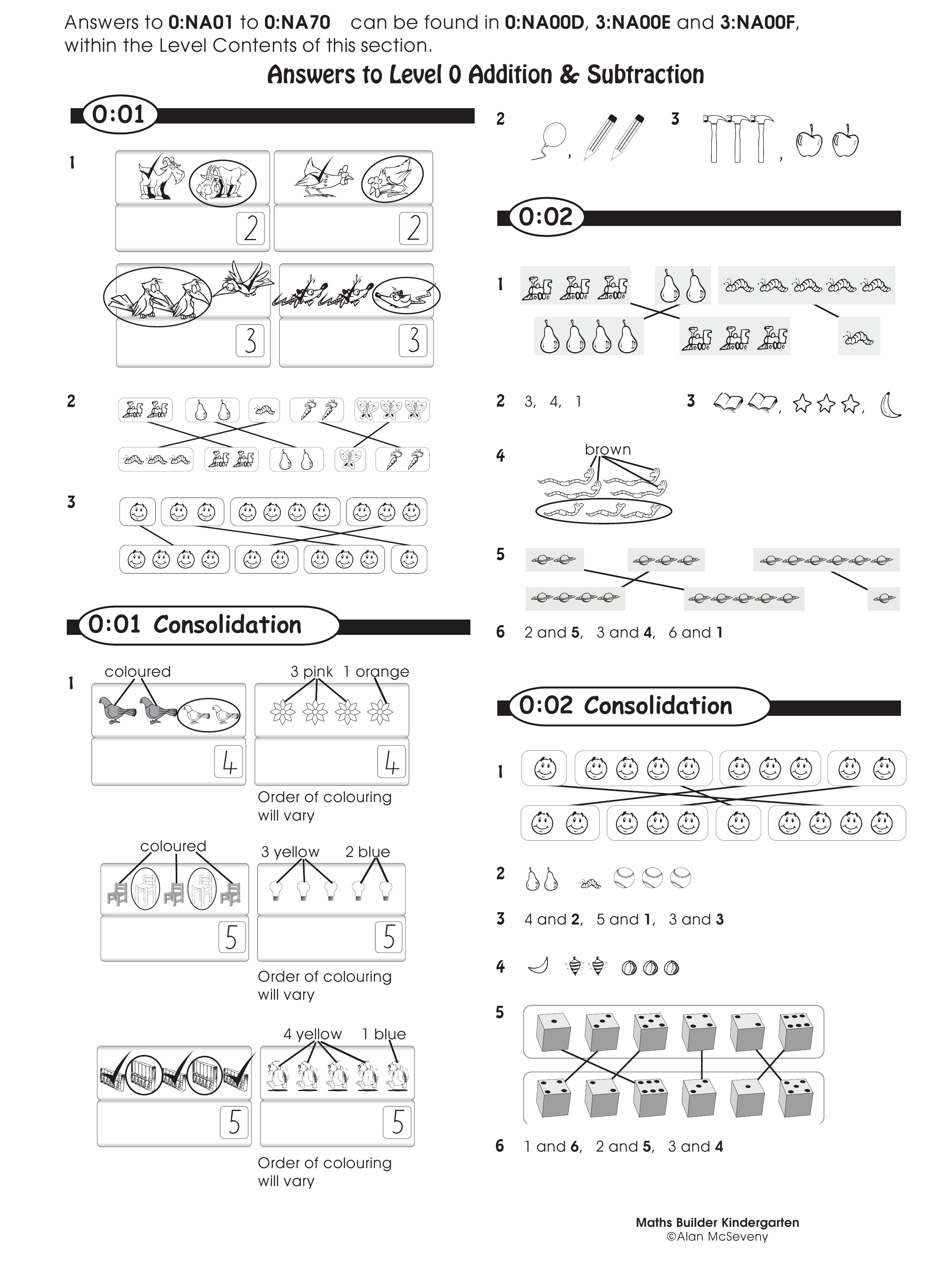 Answers — worksheet preview