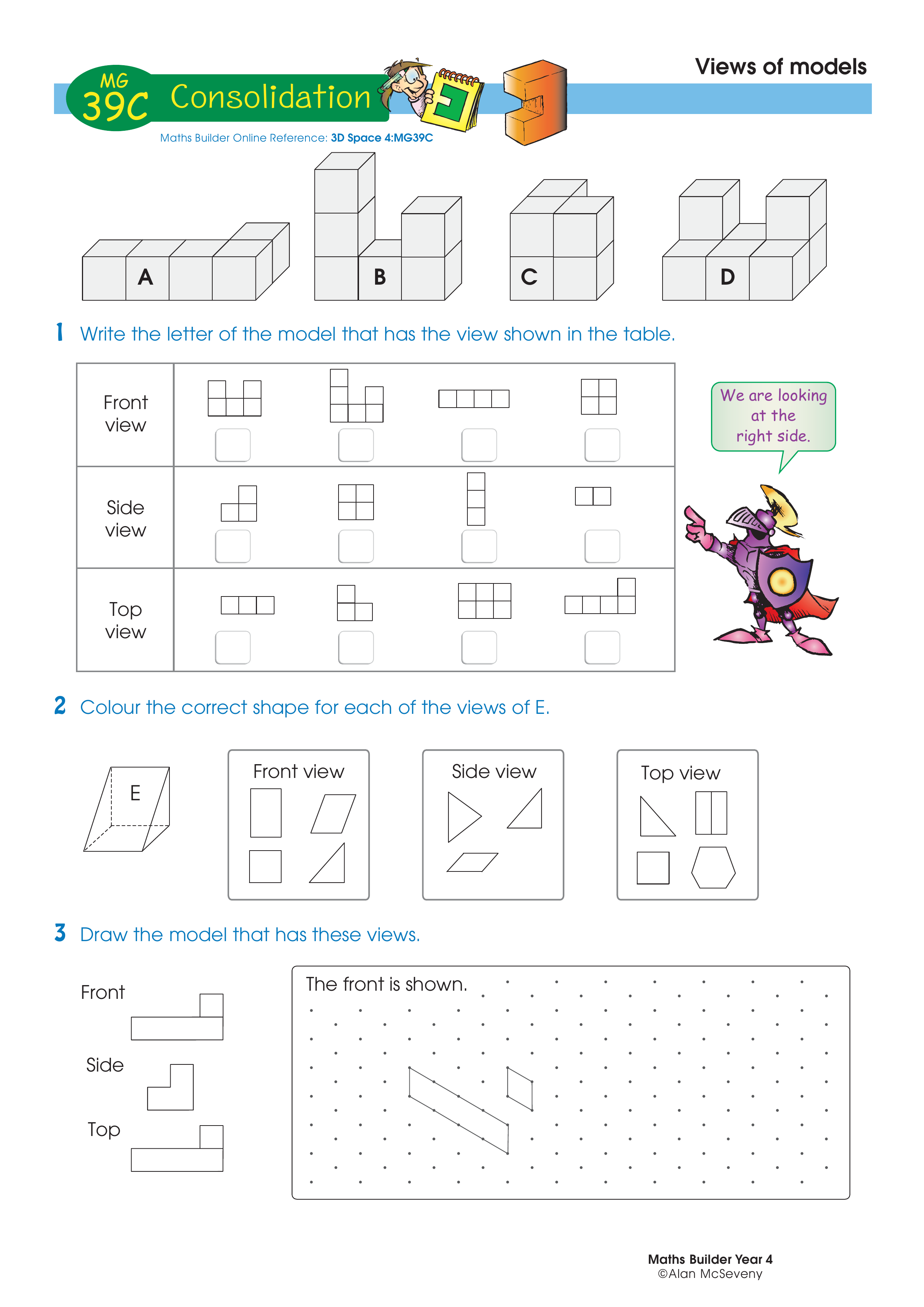 Views of models — worksheet preview